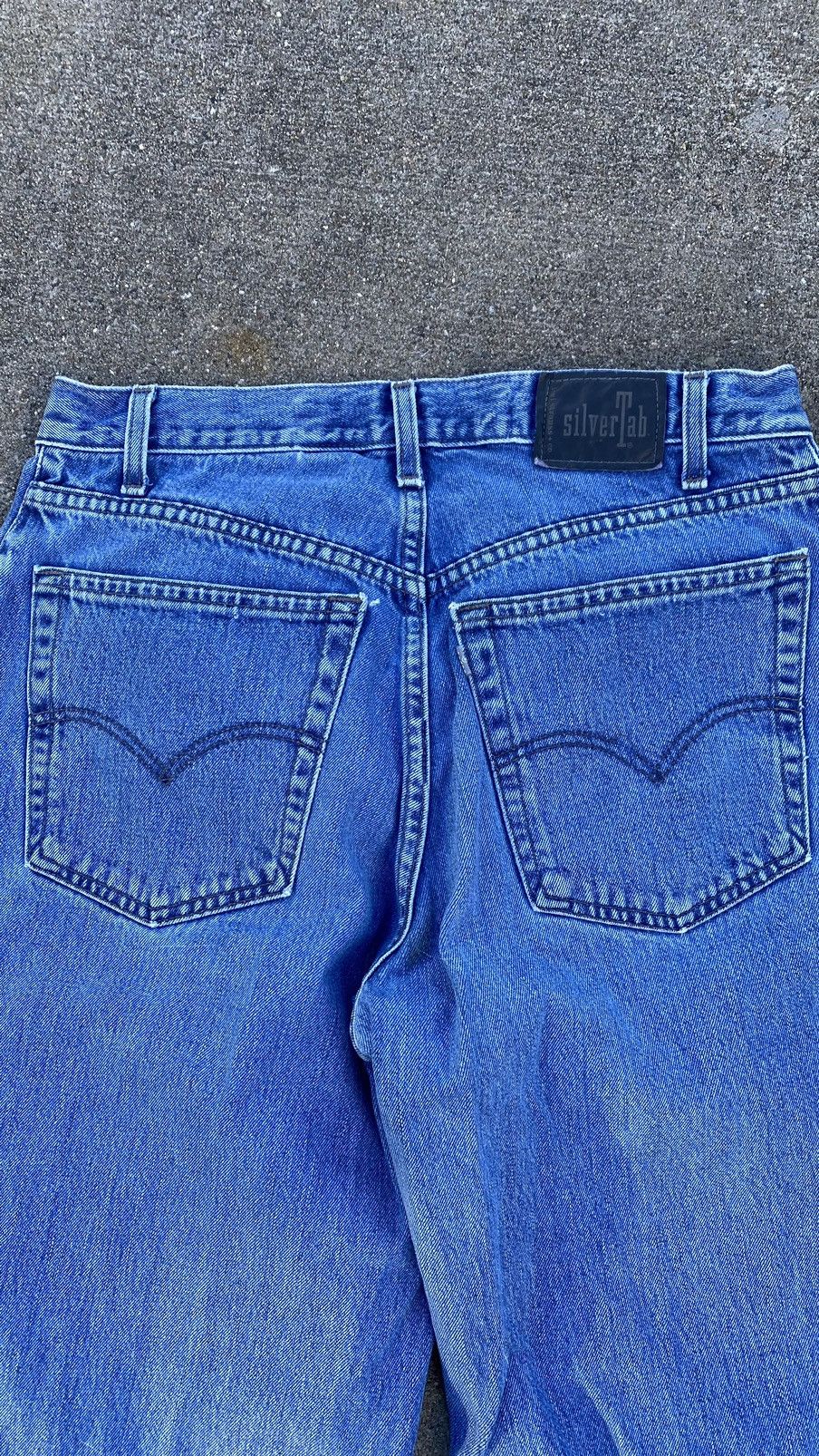 Levi's VTG 2000s Y2K Levi's Loose Silver Tab Size US 34 / EU 50 - 5 Thumbnail