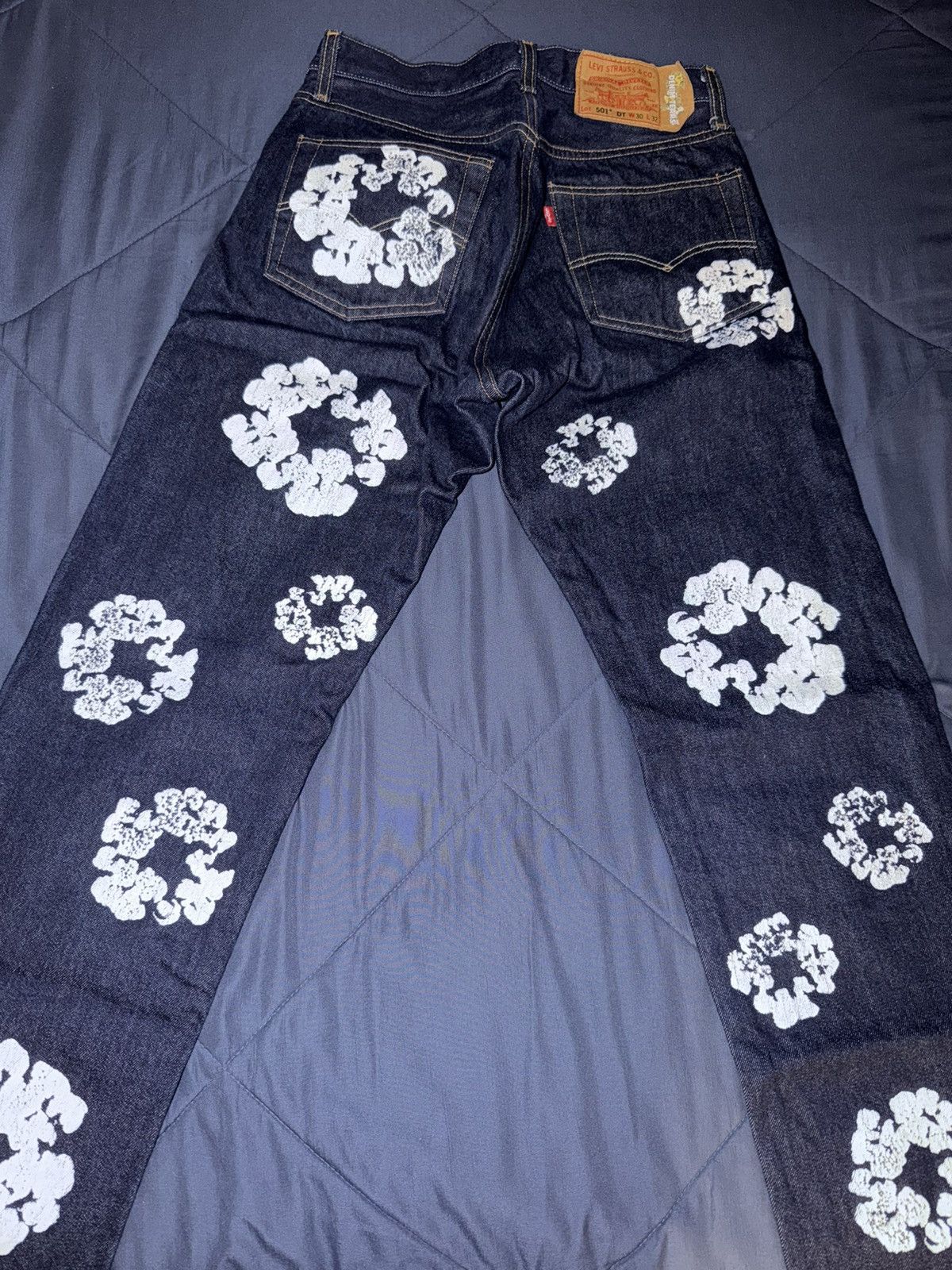 DENIM TEARS Denim Tears Dark Blue Jeans Size US 30 / EU 46 - 2 Thumbnail