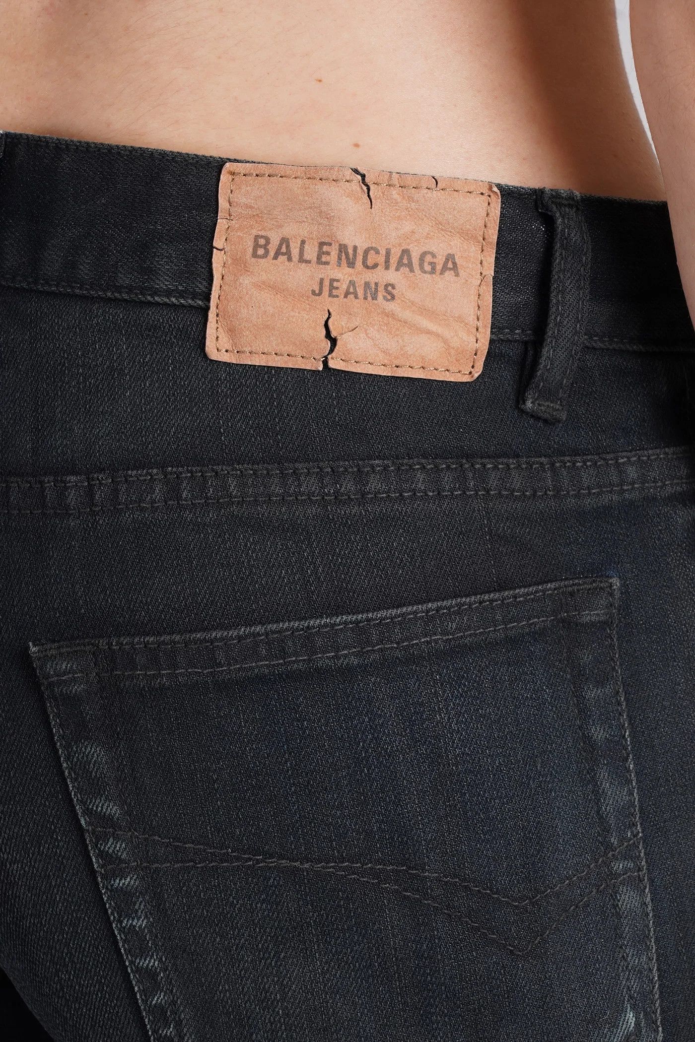 Balenciaga o1tr1nto0526 Capri Pants in Grey Size 26" / US 2 / IT 38 - 6 Thumbnail