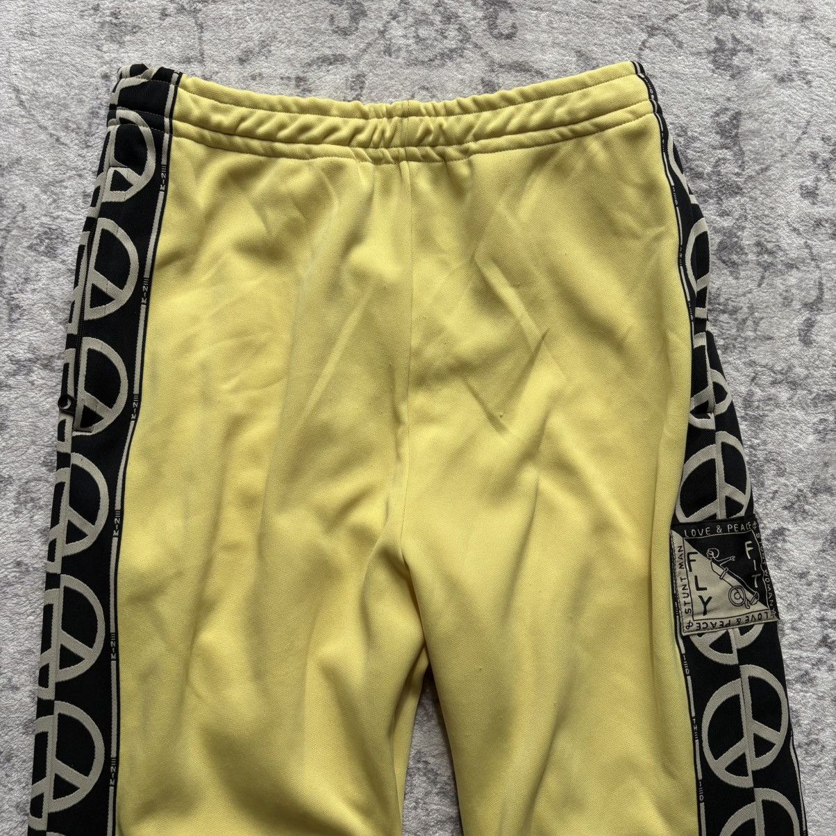 Kapital Kapital Kountry Smooth Jersey Stuntman Peace Track Pants Size US 30 / EU 46 - 6 Thumbnail