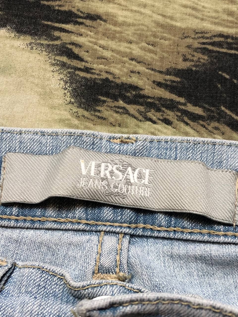 Versace Jeans Couture Luxury Versace Jeans Couture Straight Denim Jeans Size 26 Size 26" / US 2 / IT 38 - 2 Thumbnail