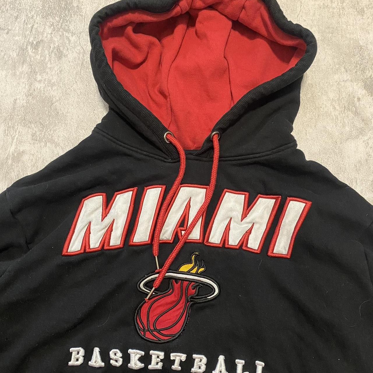 NBA Miami Heat black & red hoodie #NBA Sportswear Size US M / EU 48-50 / 2 - 2 Thumbnail