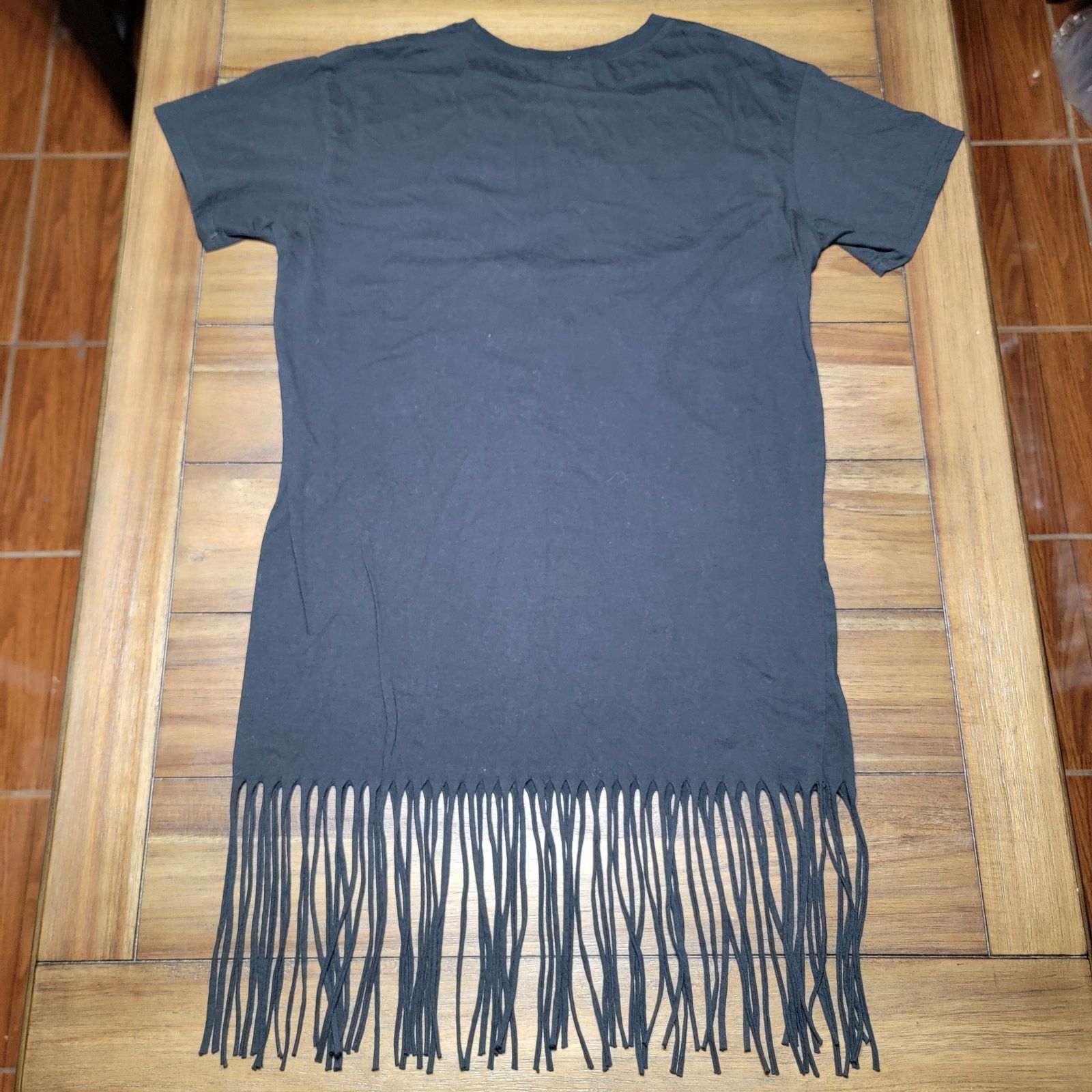 rue21 Rue21 Tee w/ Hem Fringe "R&R World Tour 1975" - Size Medium Size M / US 6-8 / IT 42-44 - 3 Thumbnail