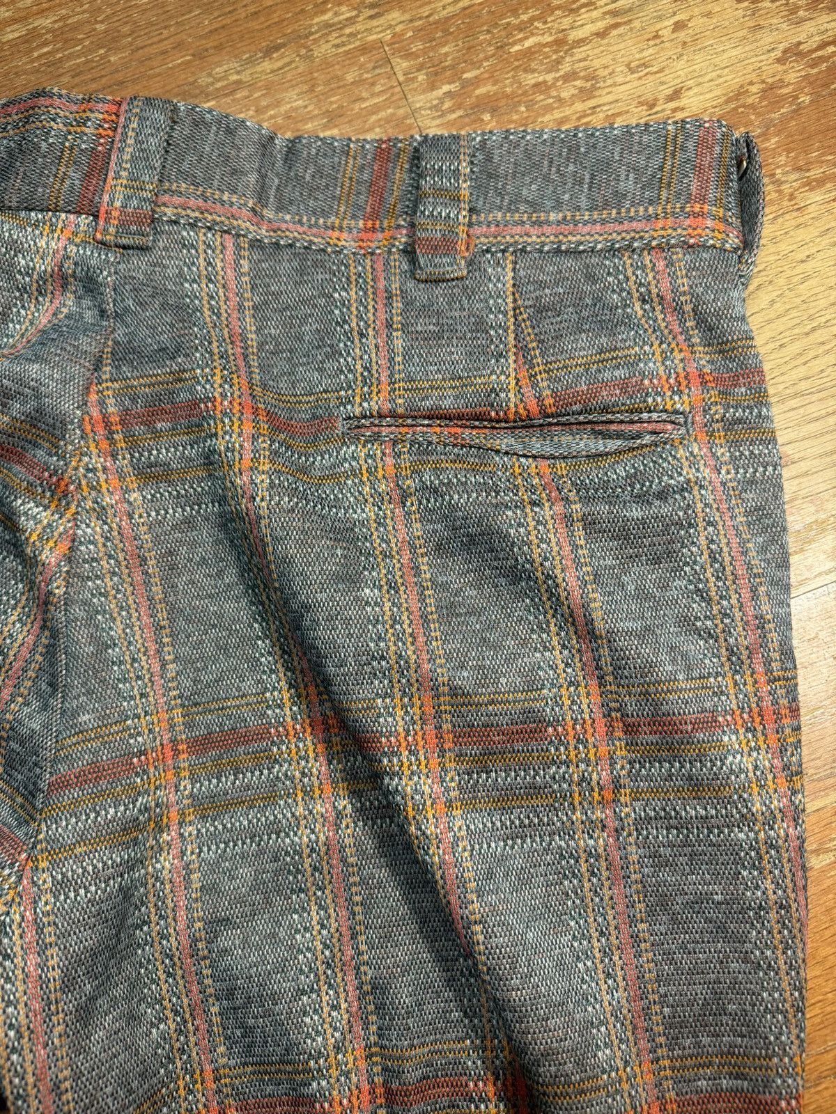 Other 70s Vintage Plaid Dress Pants Size US 38 / EU 54 - 2 Thumbnail