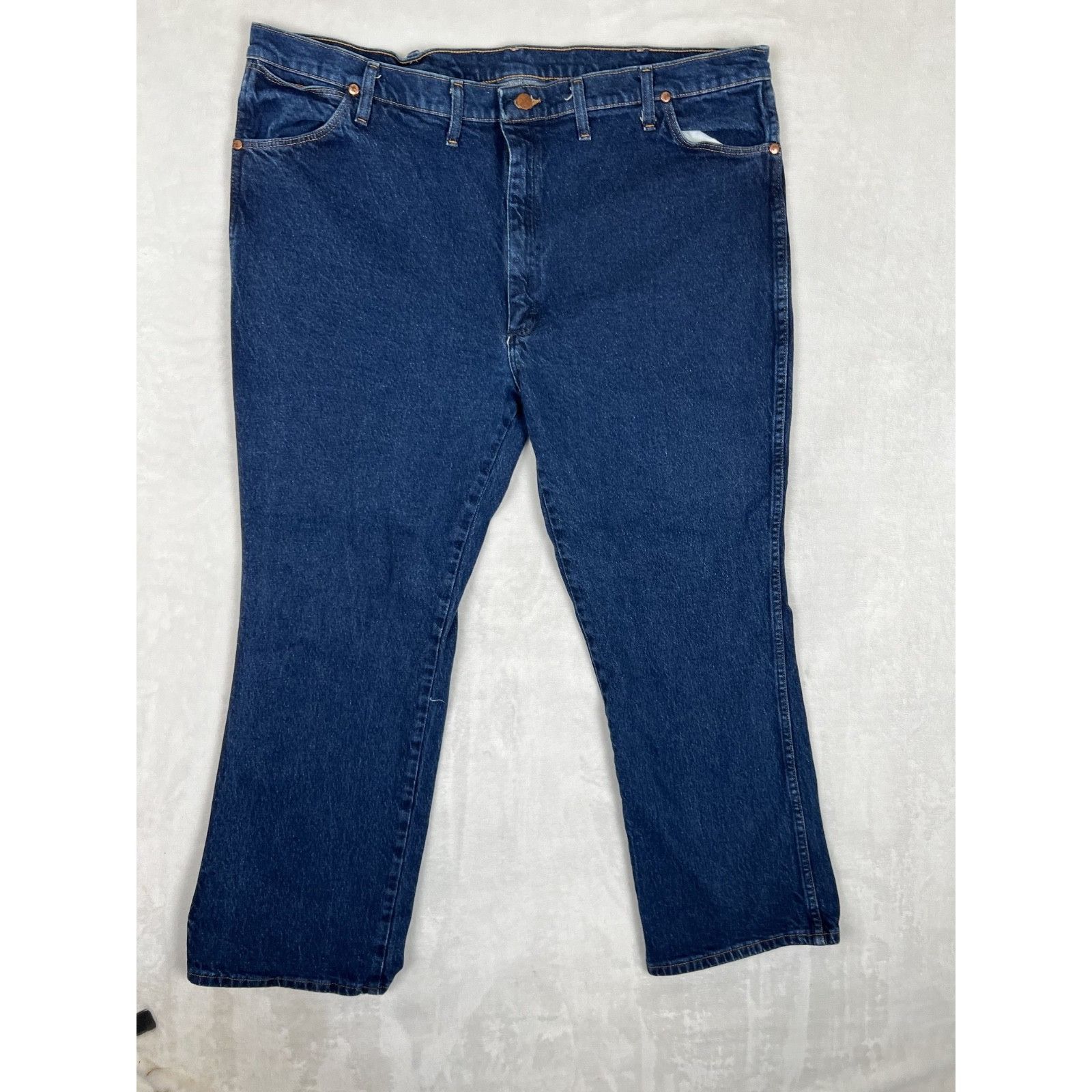 Wrangler Vintage Wrangler Regular Fit Cowboy Blue Denim Jeans Men's S Size US 42 / EU 58 - 2 Thumbnail