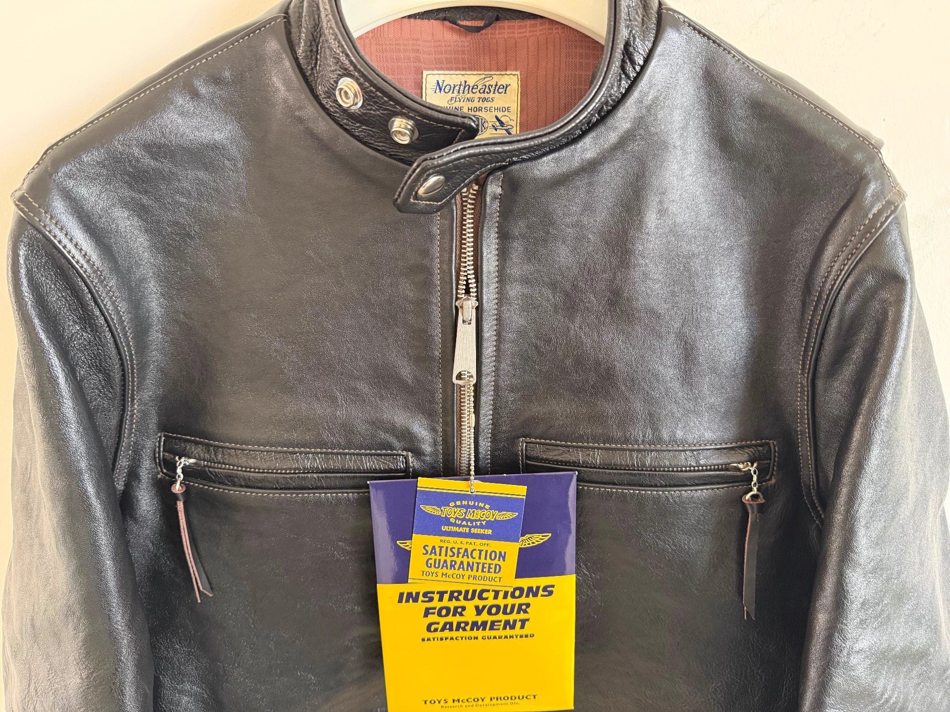 The Real McCoy's Real McCoy's beck666 J100 tea-dyed horsehide 36 tags rare Size US S / EU 44-46 / 1 - 3 Thumbnail