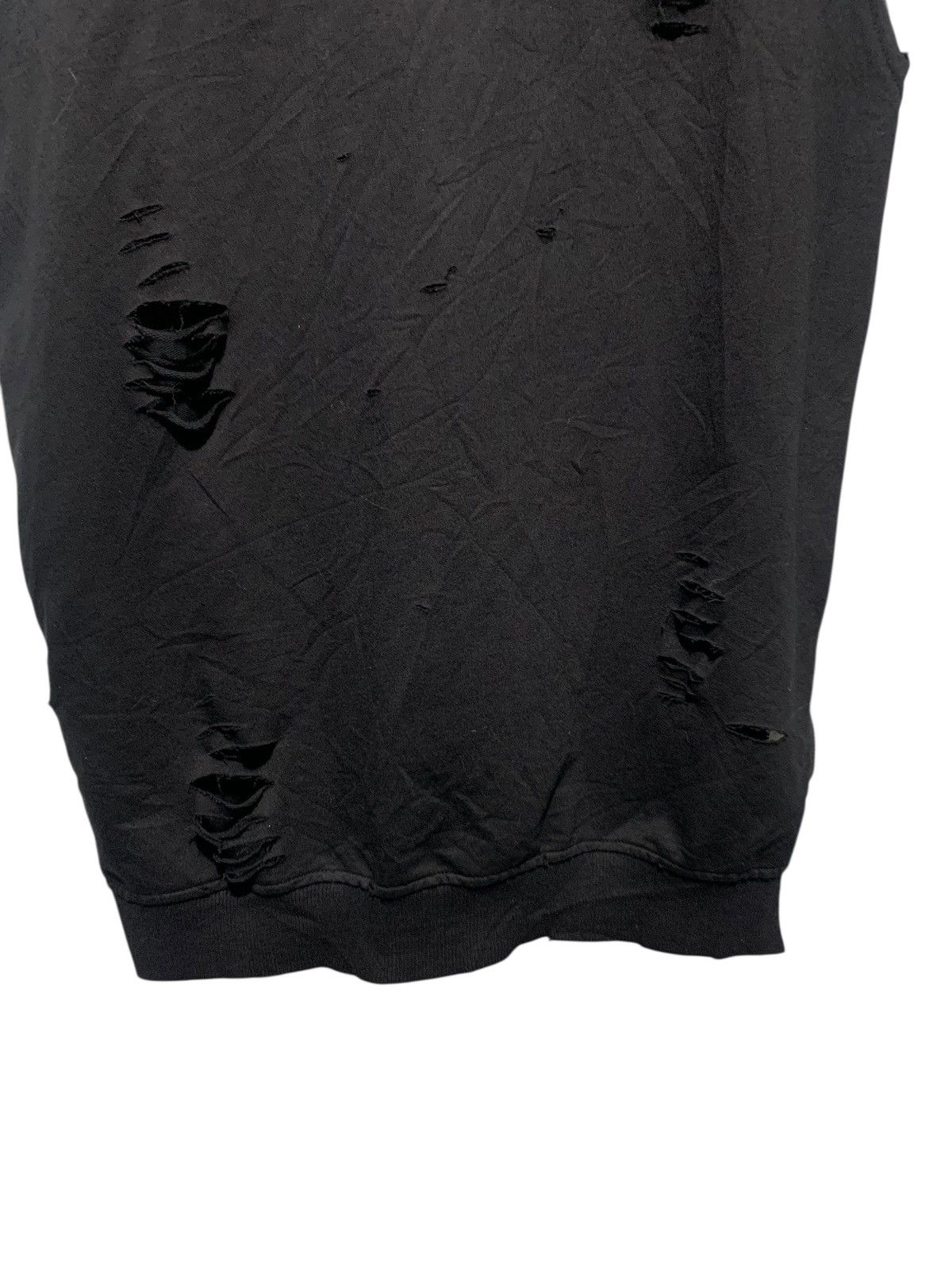 20471120 2000s Rings gothic distressed sleeveless hoodie Size US L / EU 52-54 / 3 - 10 Thumbnail