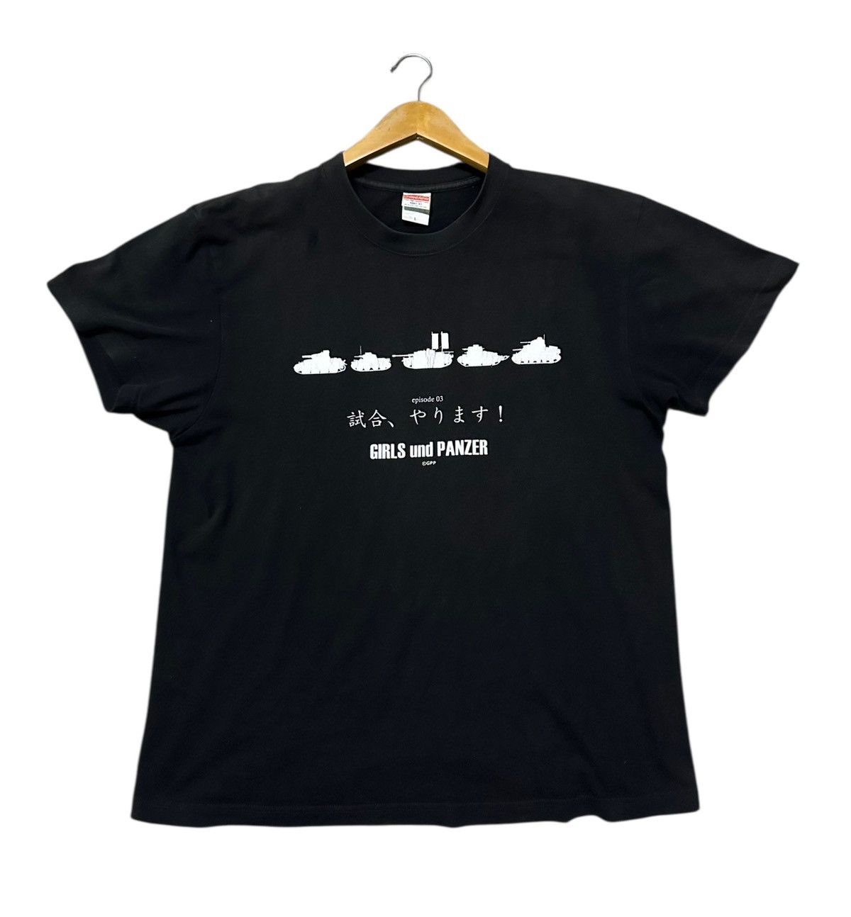 Anime Vintage Japan anime Girl und Panzer episode 3 t-shirt Size US L / EU 52-54 / 3 - 1 Thumbnail