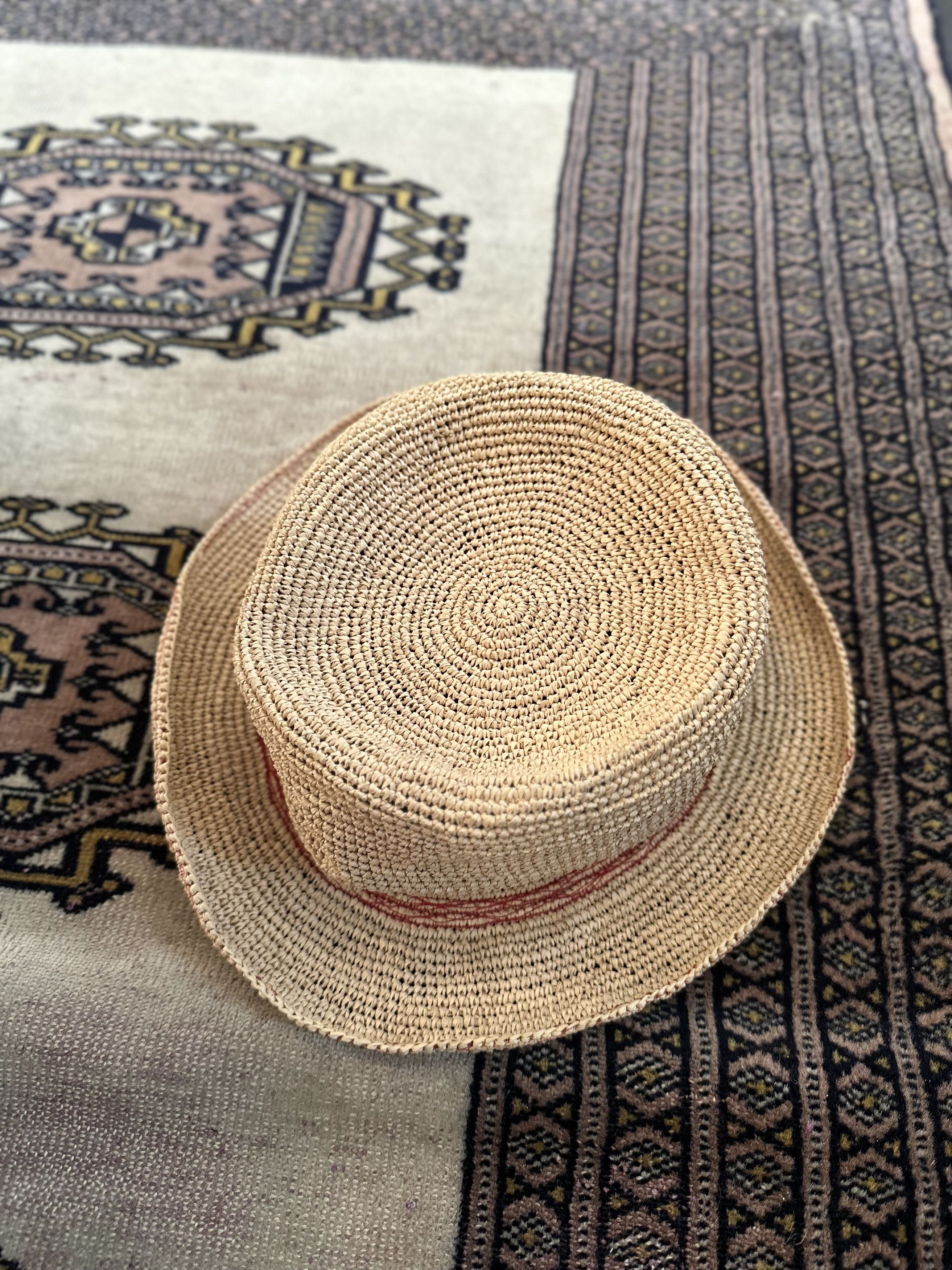 Comme des Garcons comme comme straw hat Size ONE SIZE - 3 Thumbnail