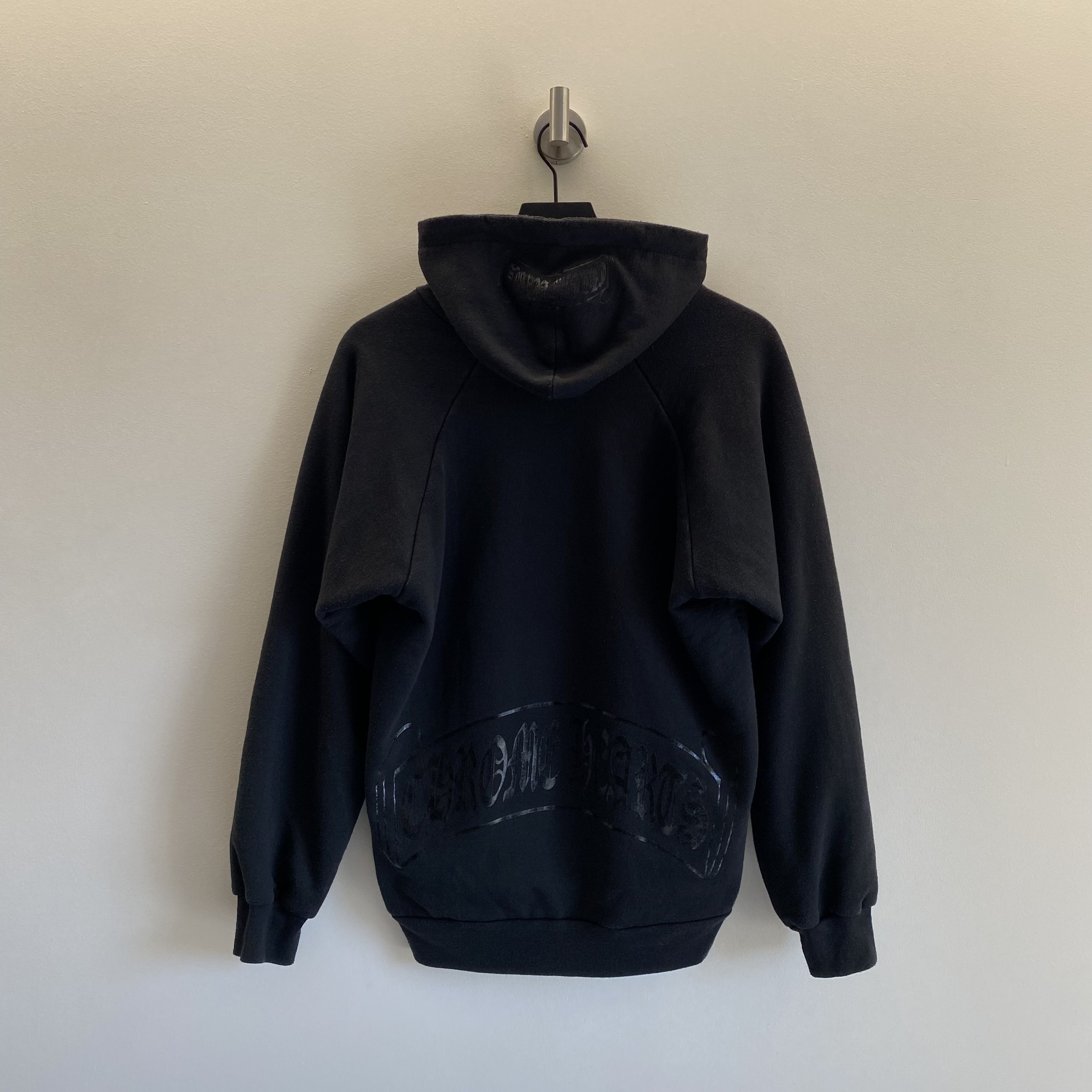 Chrome Hearts Chrome Hearts Vintage Thermal Scroll Label Hoodie Size US S / EU 44-46 / 1 - 1 Thumbnail