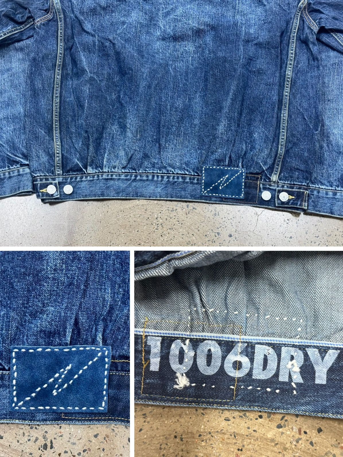 Visvim Visvim 21SS 101XX Jkt Dry DMGD-1006 d1006 Size US M / EU 48-50 / 2 - 7 Thumbnail