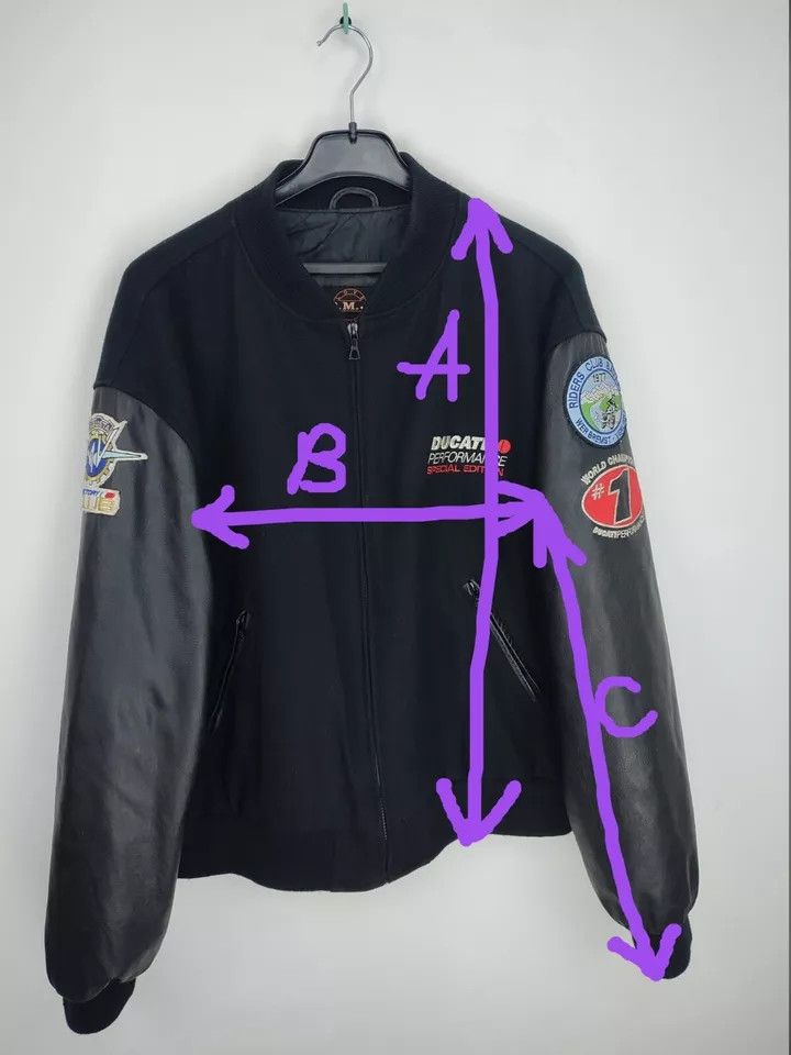 Vintage Men's RaRe Vintage Carl Fogarty Ducati Performance Jacket Size US XL / EU 56 / 4 - 18 Thumbnail