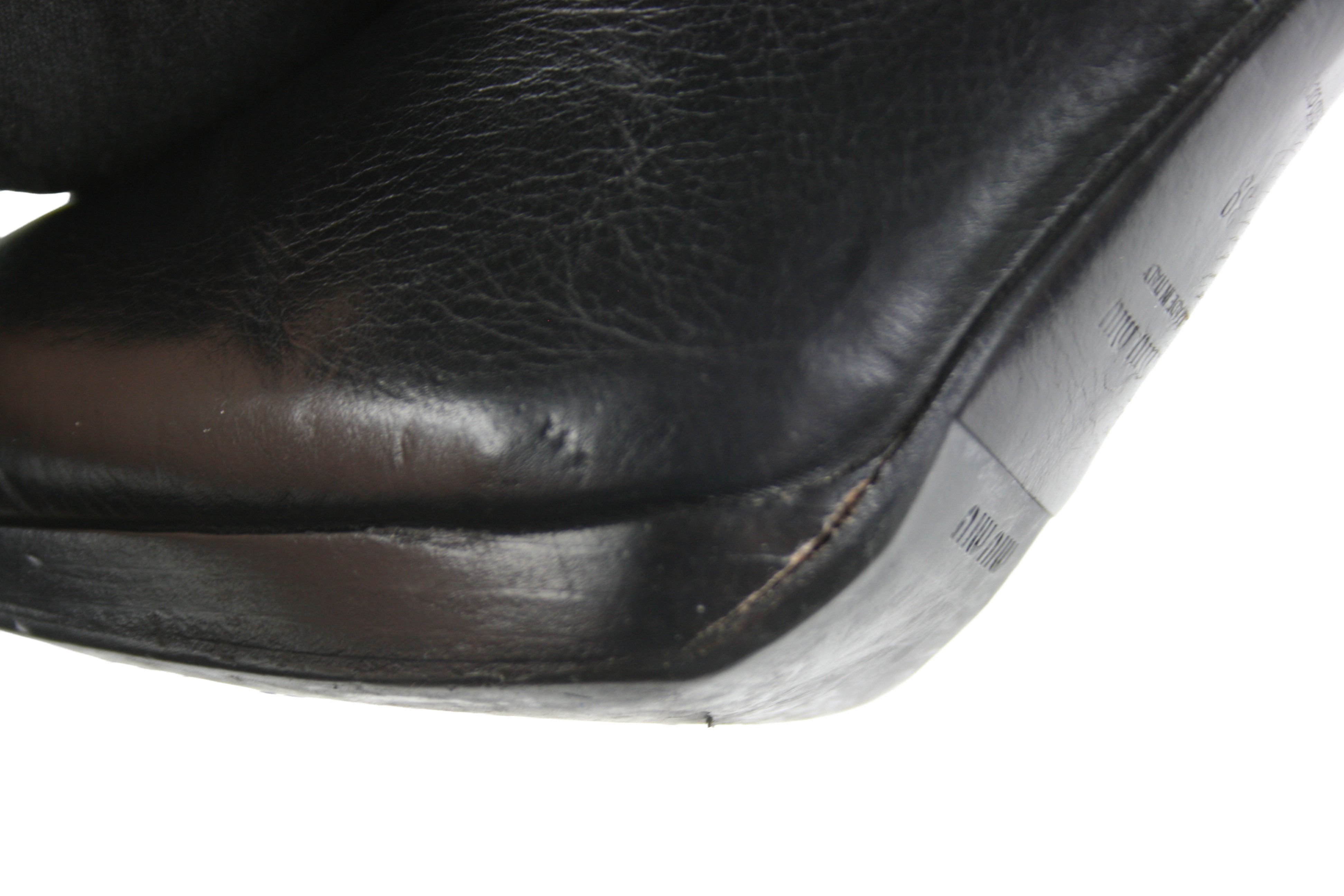 Miu Miu 00S Healed Leather Ankle Boots Vintage Size US 9 / IT 39 - 8 Thumbnail