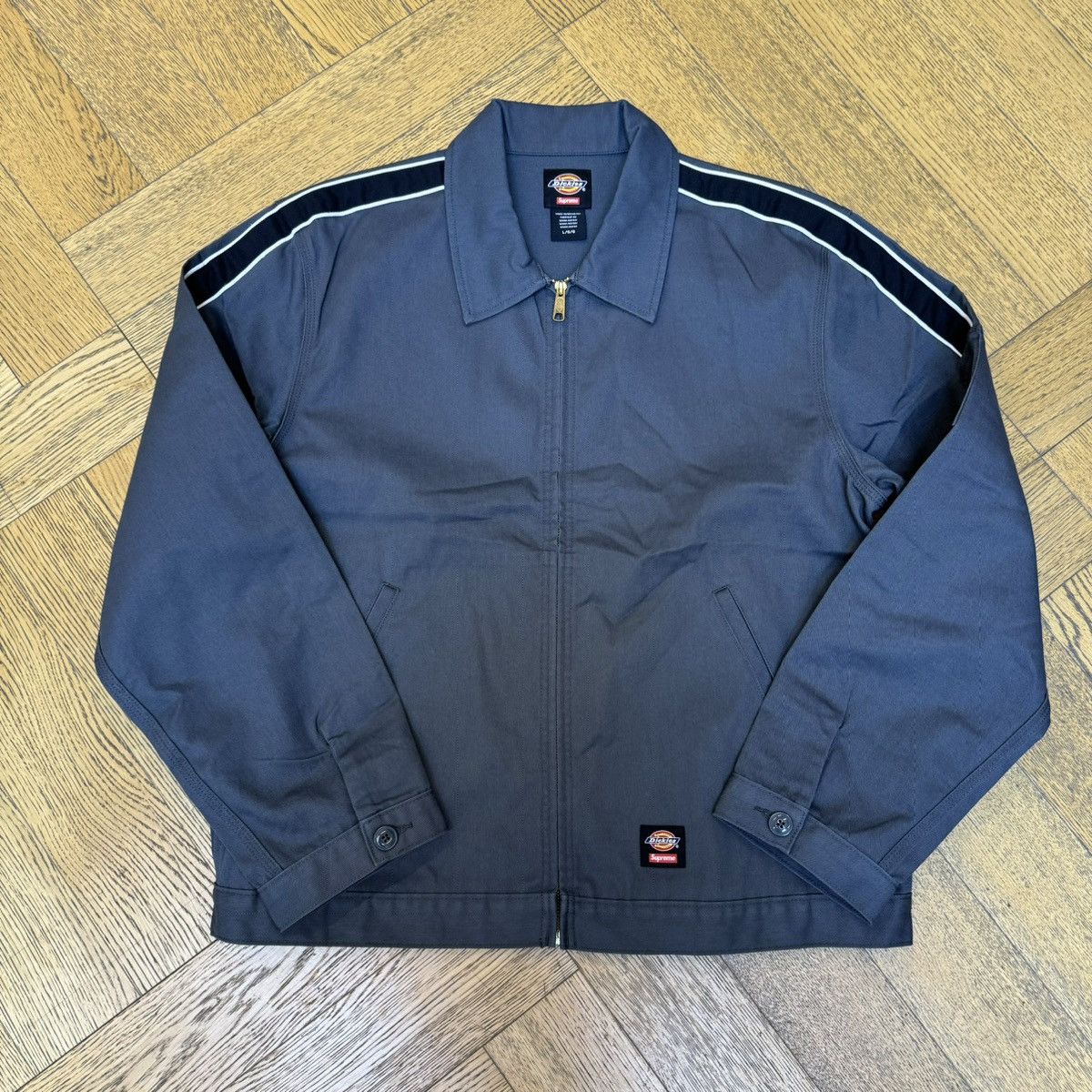 Supreme Supreme x Dickies Stripe Eisenhower Jacket | Grailed