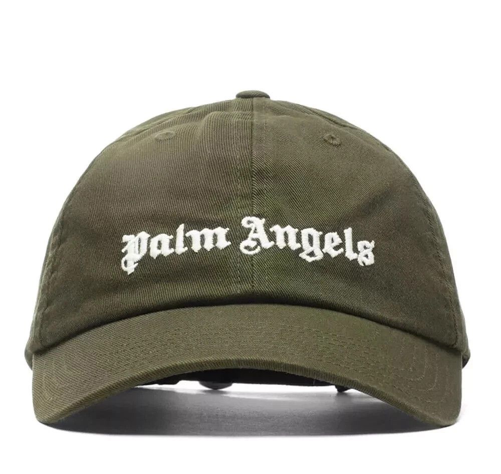 Palm Angels PALM ANGELS CLASSIC LOGO BASEBALL CAP HAT ADJUST strap NWT Size ONE SIZE - 1 Thumbnail