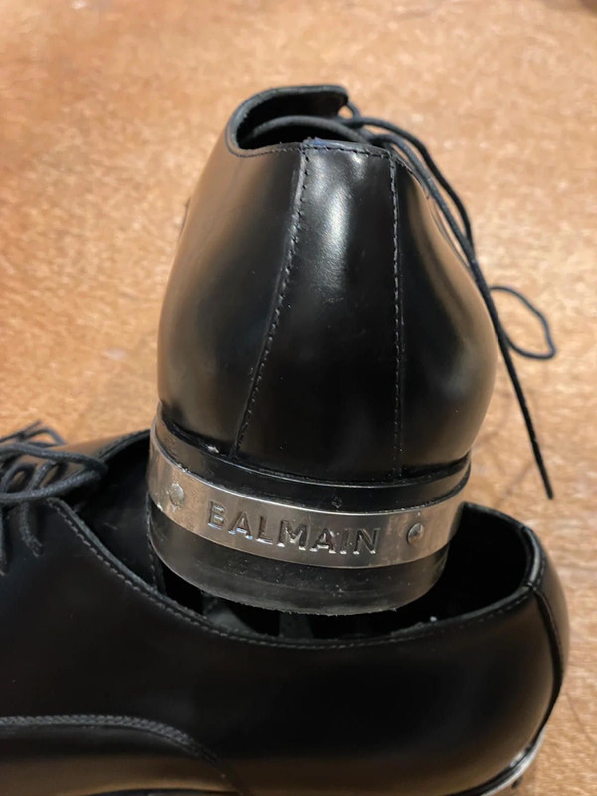 Balmain Balmain Leather Derby Shoes Size US 9 / EU 42 - 10 Thumbnail