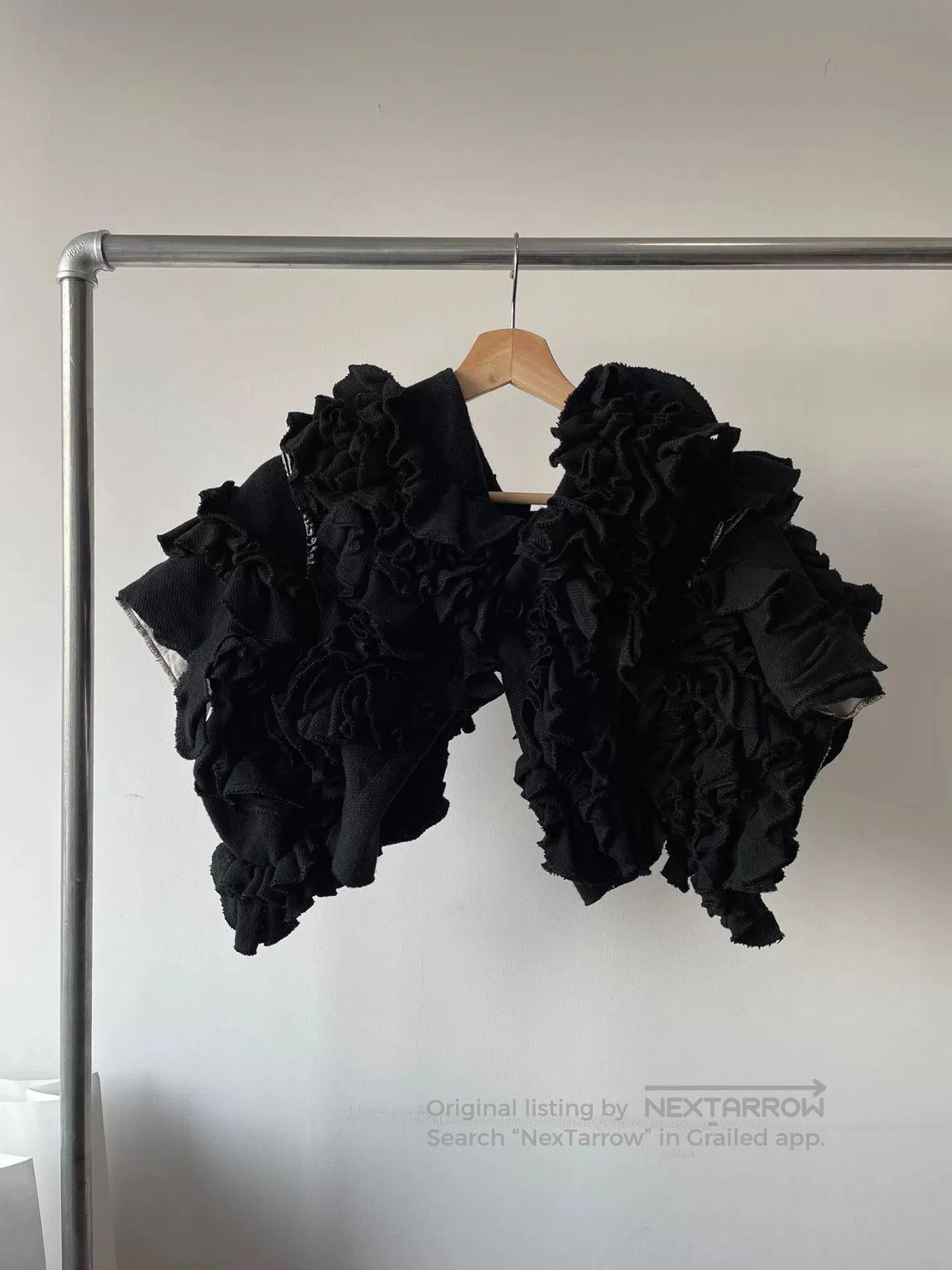 Comme des Garcons Comme des Garçons Tricot Black Short Coat. Size M / US 6-8 / IT 42-44 - 1 Thumbnail