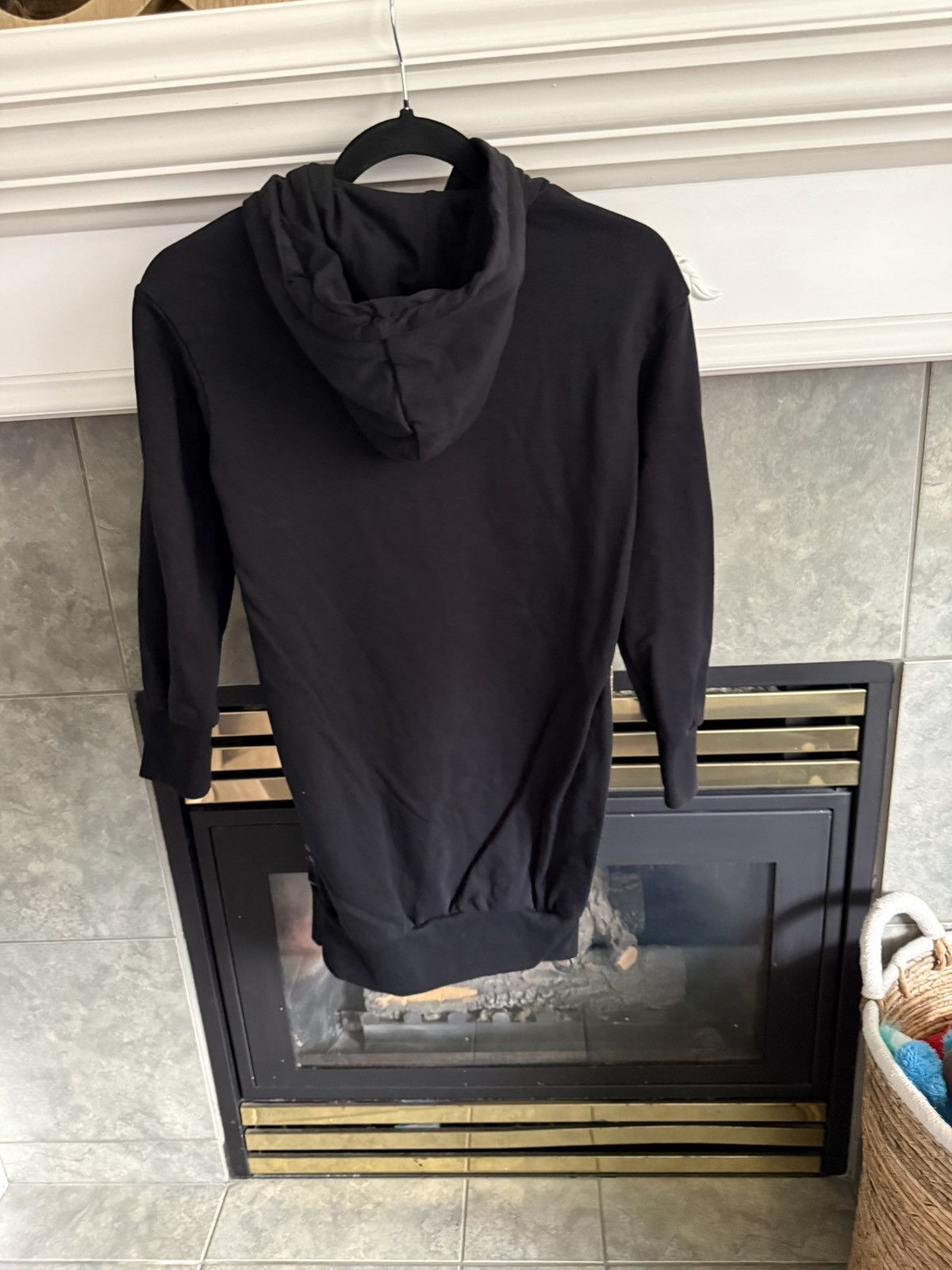 Guess GUESS Black Long Sweatshirt/Tunic - Size 12 Size M / US 6-8 / IT 42-44 - 3 Thumbnail