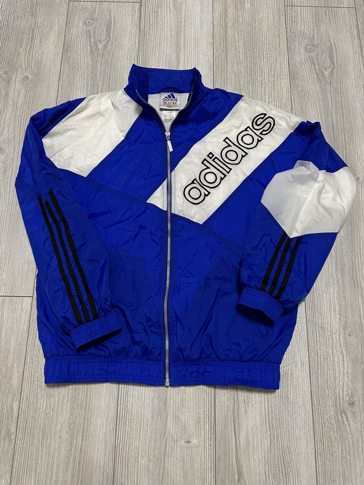 Adidas Vintage Adidas Drill Track Jacket Y2K Size US M / EU 48-50 / 2 - 1 Thumbnail