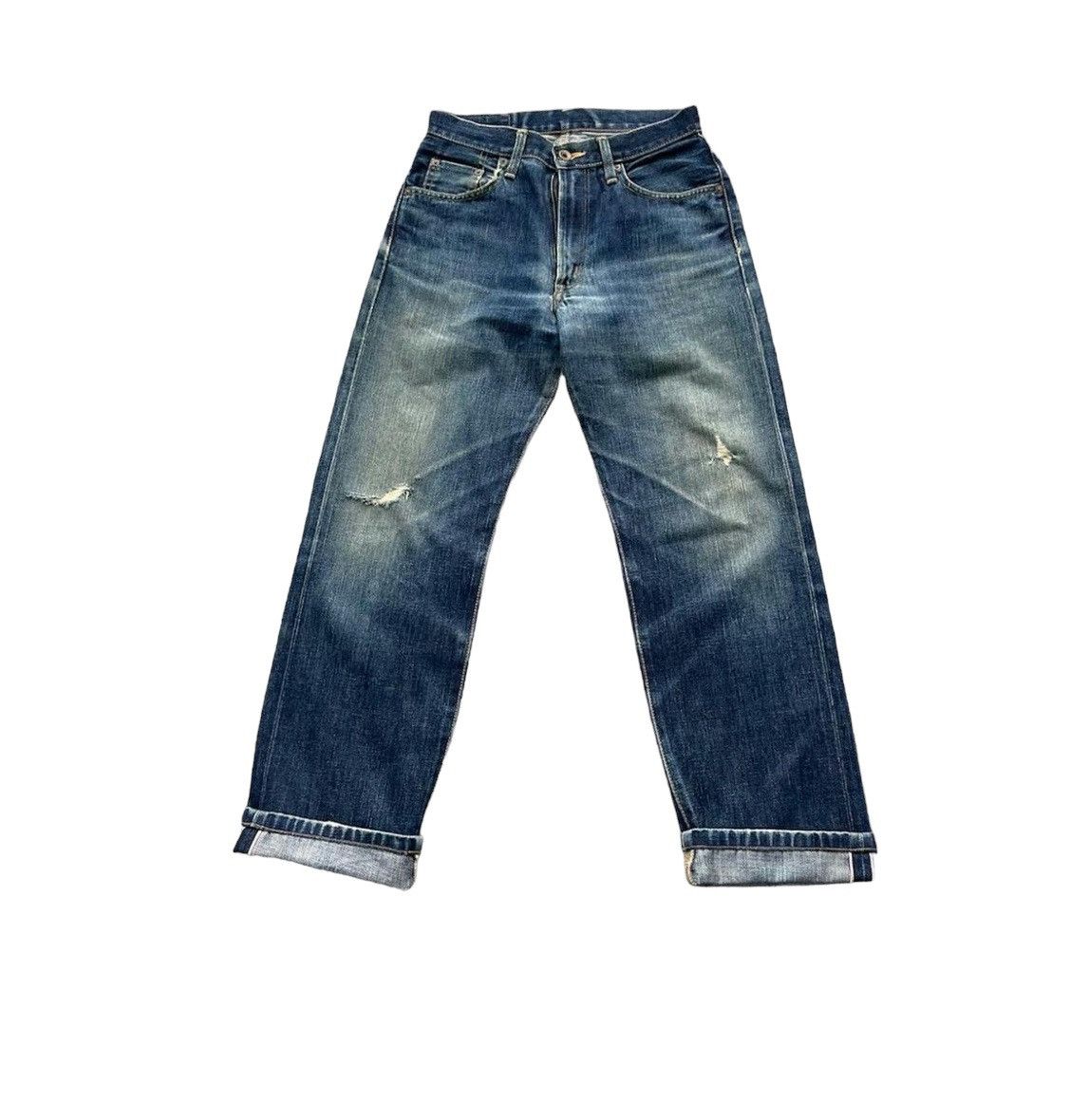 Edwin Vintage Edwin 505XX Selvedge Aging Distressed Size US 28 / EU 44 - 1 Thumbnail