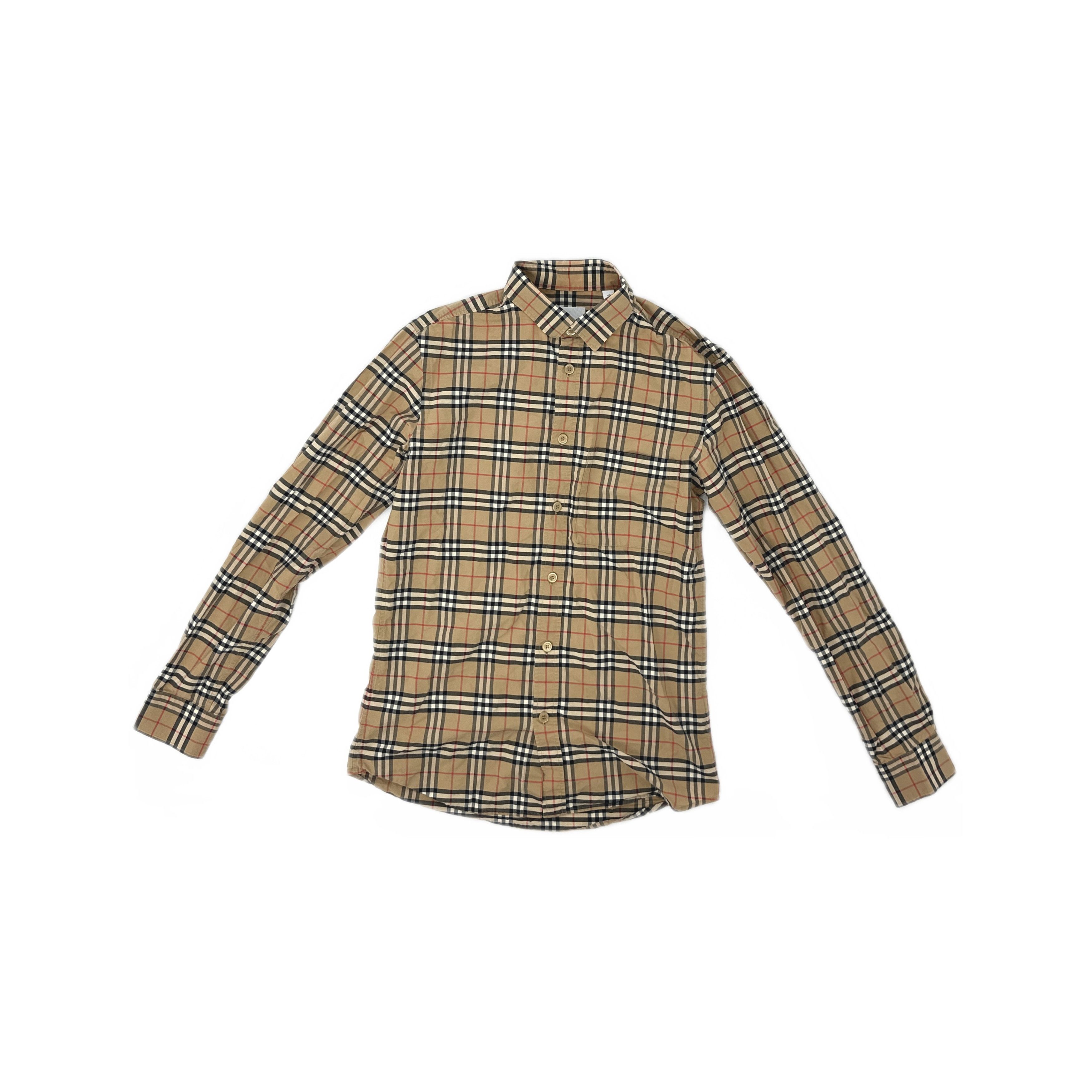 Burberry Burberry Check Shirt Size XS Size US XS / EU 42 / 0 - 1 Thumbnail