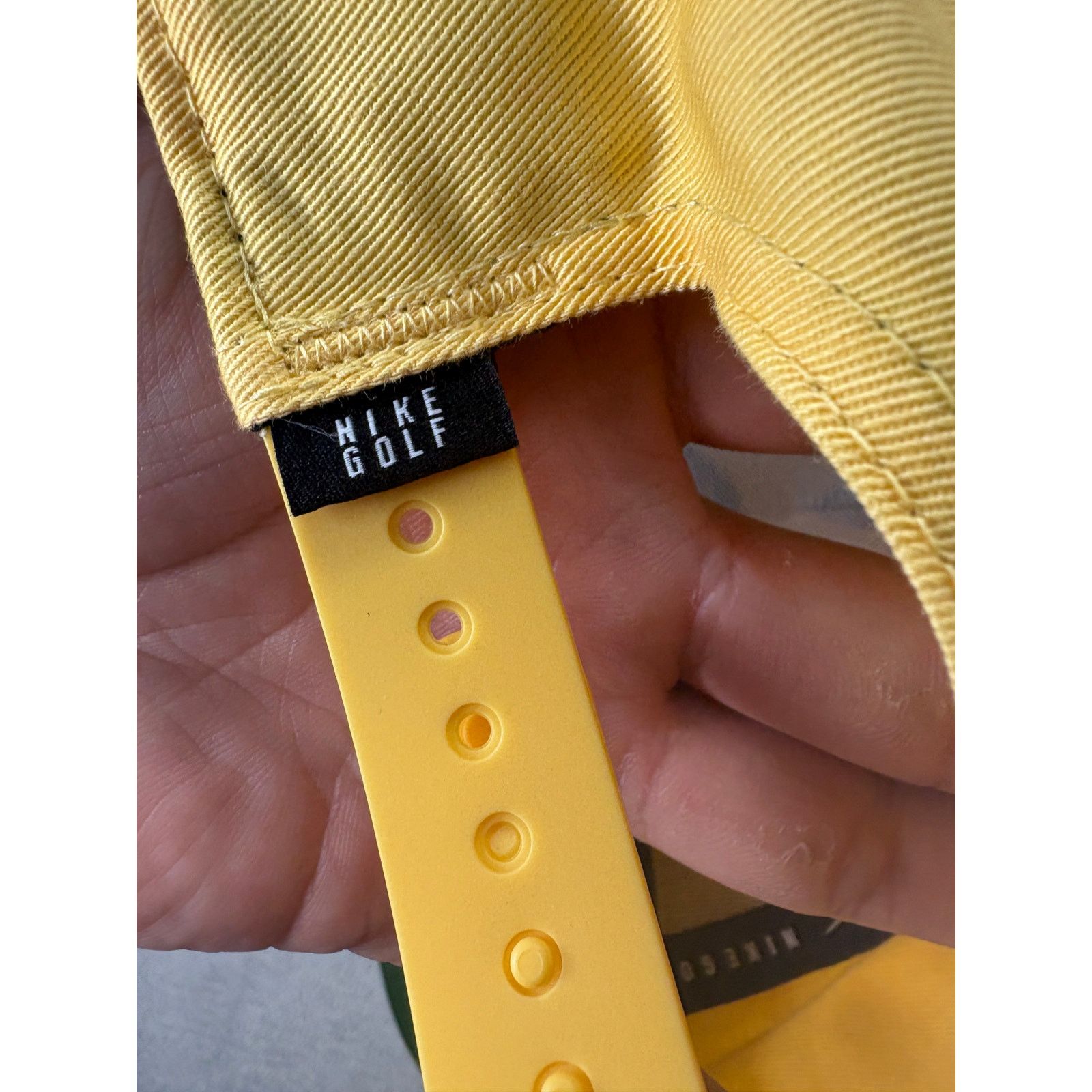 Nike Nike True Retro72 Golf Snapback Hat Cap Mens Women Yellow Size ONE SIZE - 4 Thumbnail
