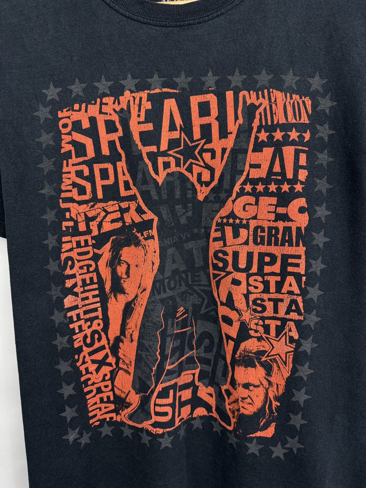 WWE 🇺🇸💀 WWE Edge Hall of Fame Wrestling Rated R Superstar T-Shirt Size US M / EU 48-50 / 2 - 5 Thumbnail