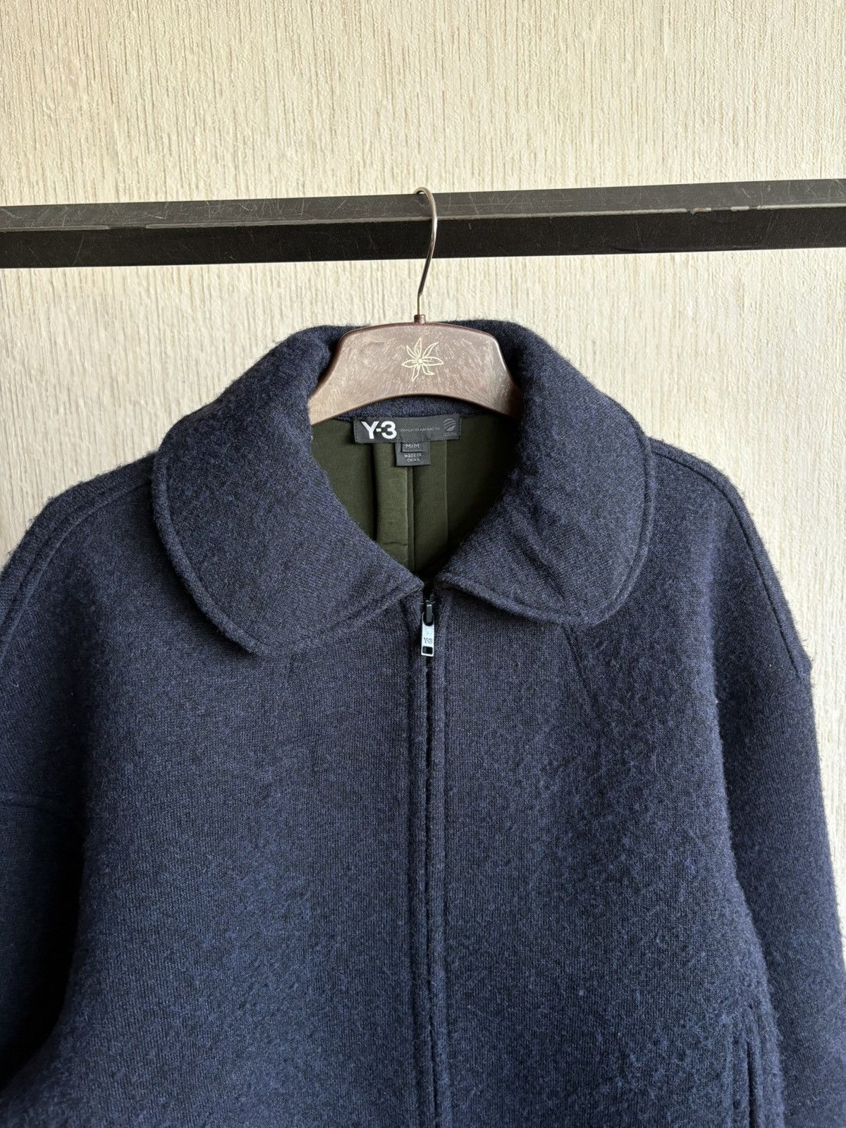 Yohji Yamamoto Yohji Yamamoto By Adidas 06/15 Wool Bomber Size M / US 6-8 / IT 42-44 - 3 Thumbnail