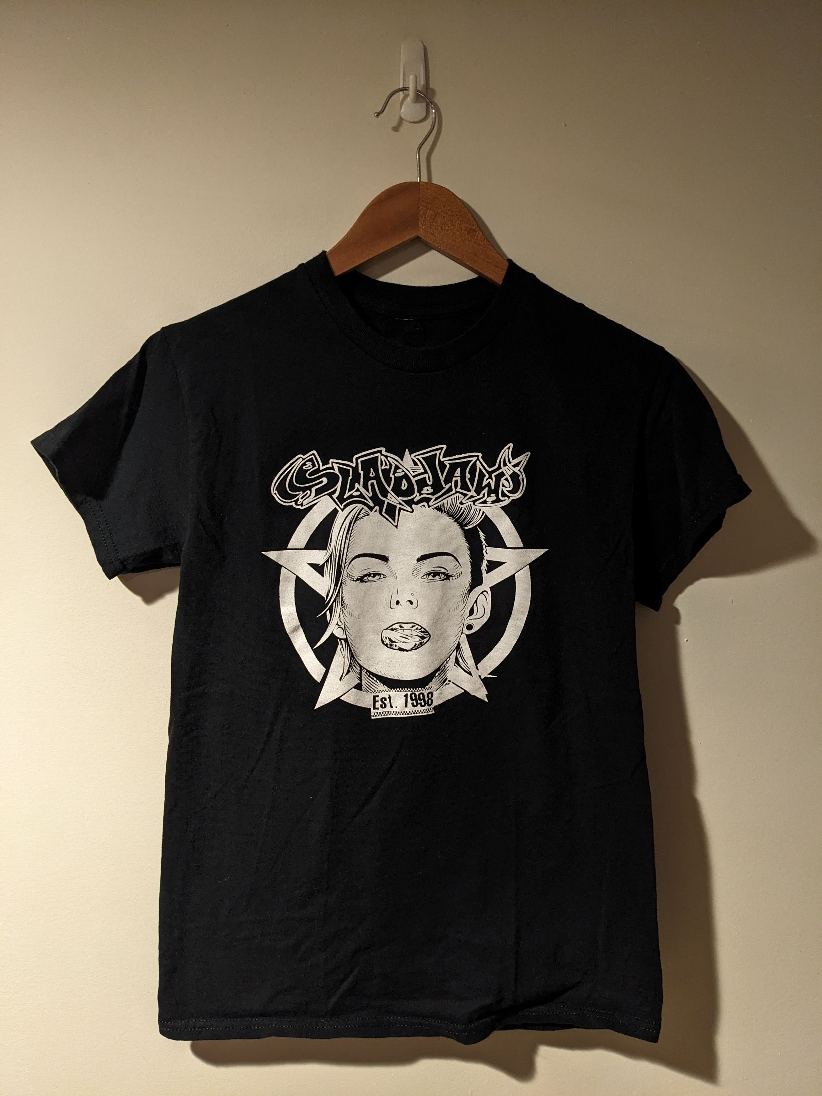 Band Tees × Vintage Vintage SlapJaw Scranton Hardcore Band Black Small T-Shirt Size US S / EU 44-46 / 1 - 1 Thumbnail