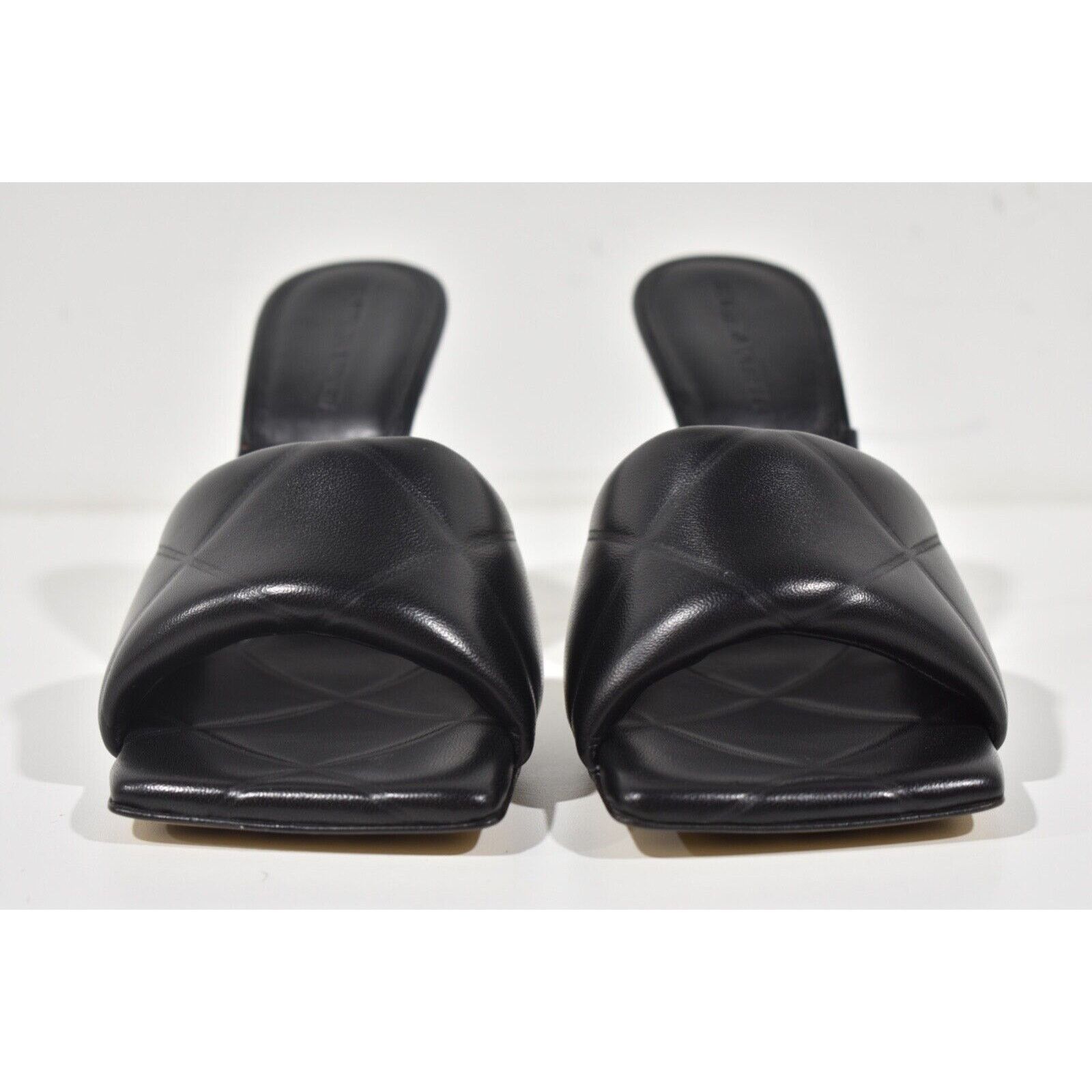 Bottega Veneta Rubber Lido Square Toe Backless Sandal Mule Heel Pump 37.5 Size US 7.5 / IT 37.5 - 7 Thumbnail
