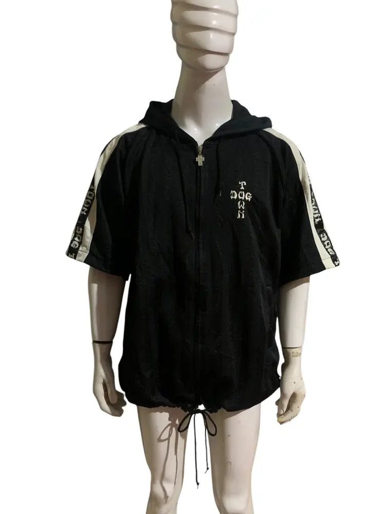 Dogtown Vintage Dogtown taped cross logo skate short hoodie Size US XL / EU 56 / 4 - 1 Thumbnail