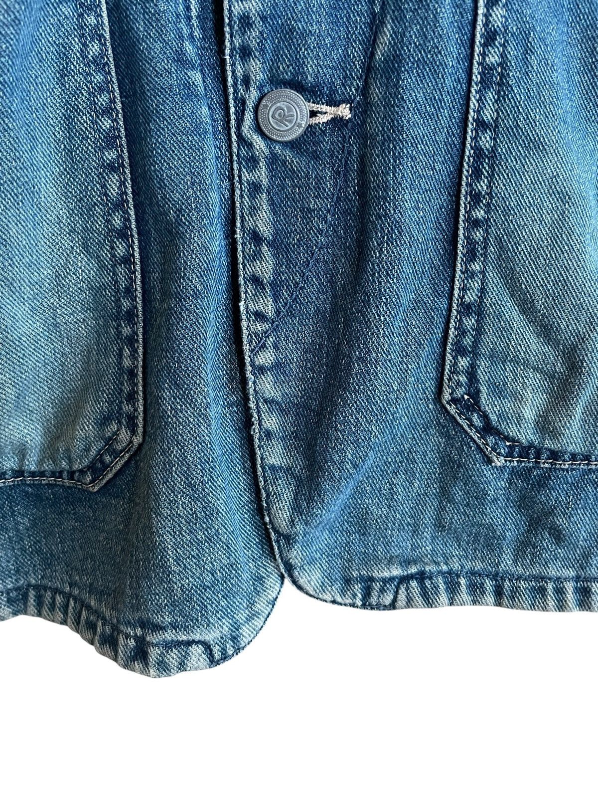 45rpm Rare Vintage Japanese Brand 45rpm Chore Denim Jacket 1990s Size US S / EU 44-46 / 1 - 4 Thumbnail