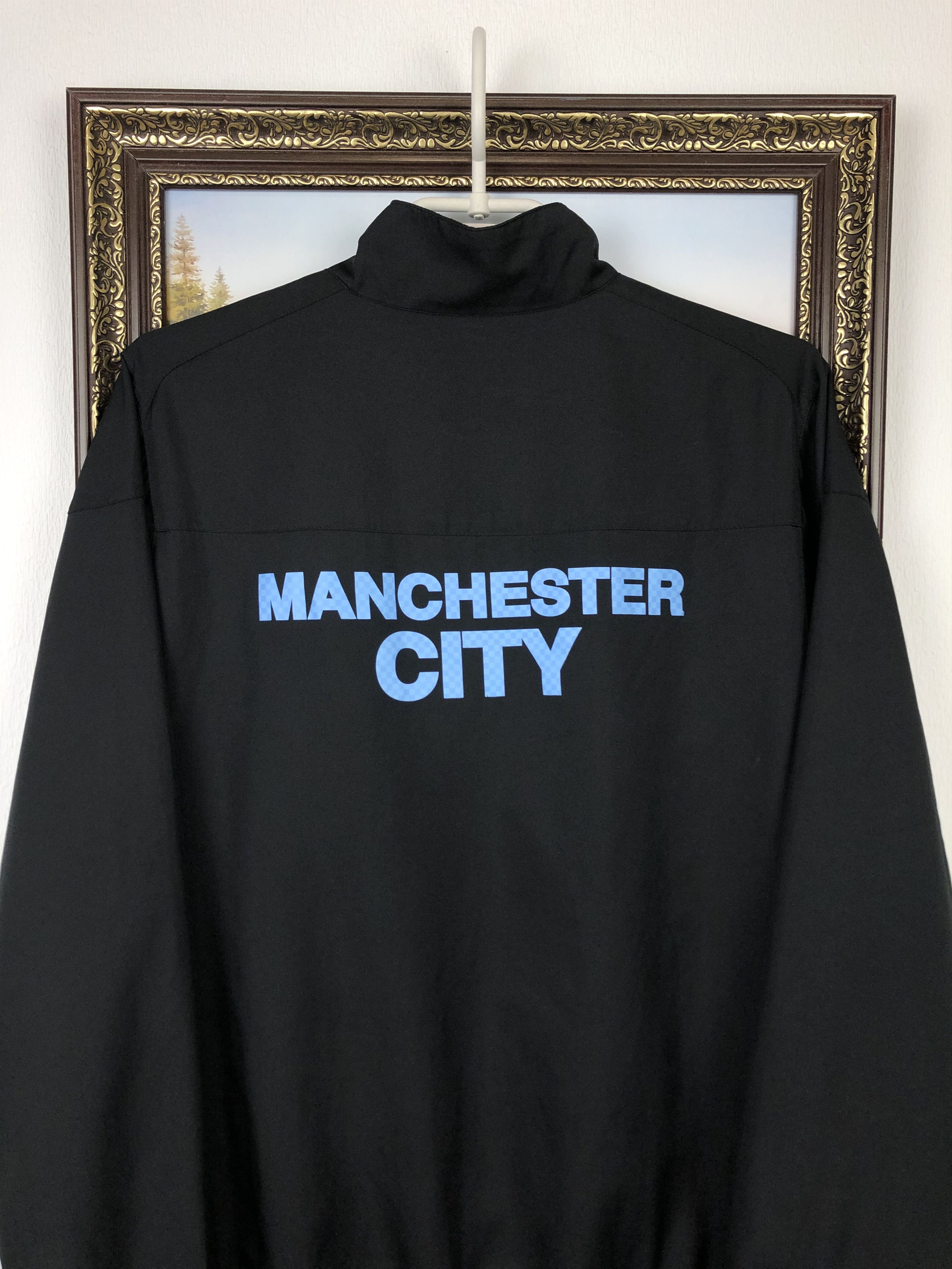 Umbro Vintage Umbro Manchester City Football Jacket Track Top Size US S / EU 44-46 / 1 - 10 Thumbnail