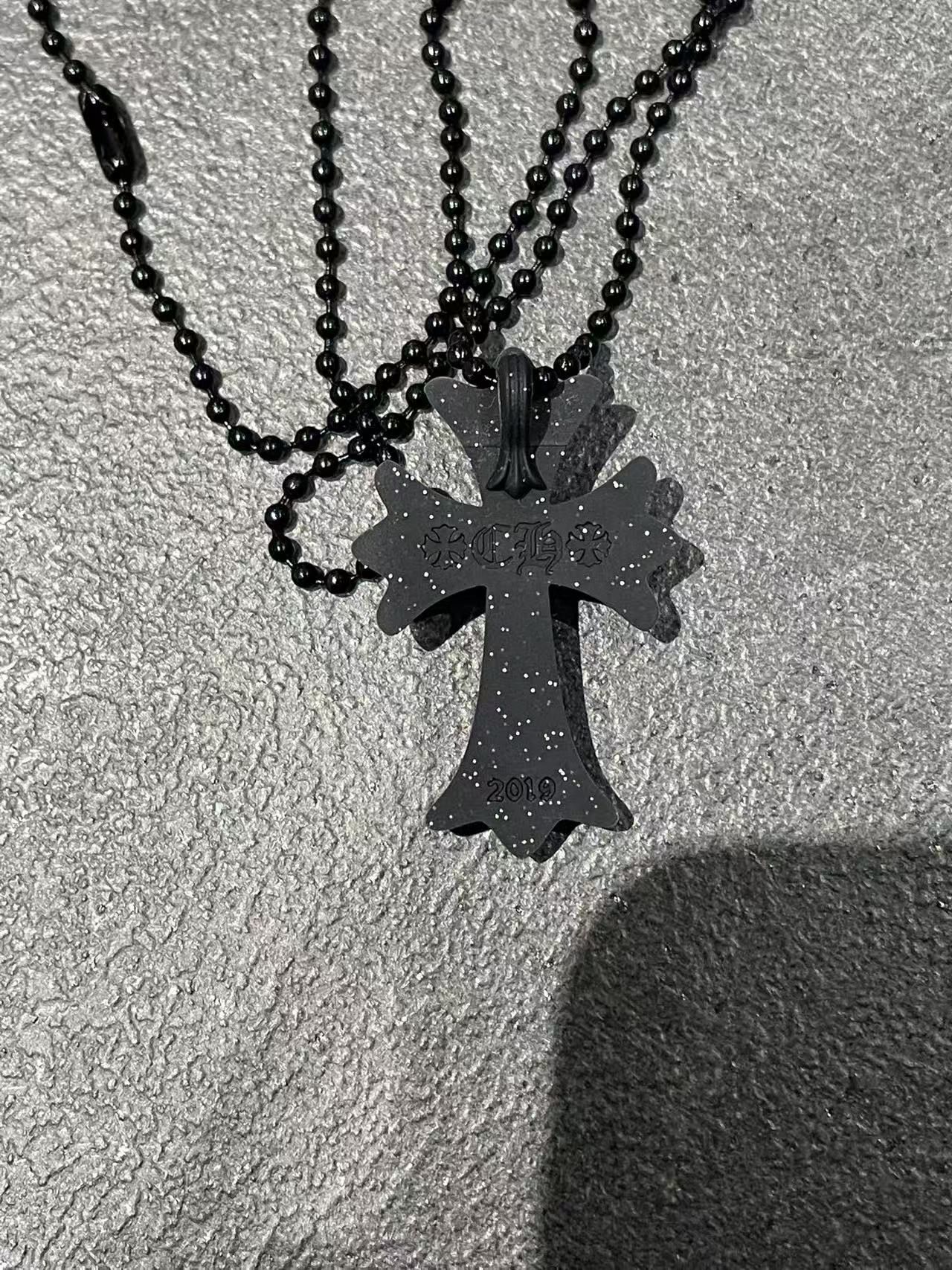 Chrome Hearts Chrome Hearts Resin Cross Ball Chain Necklace Size ONE SIZE - 8 Thumbnail