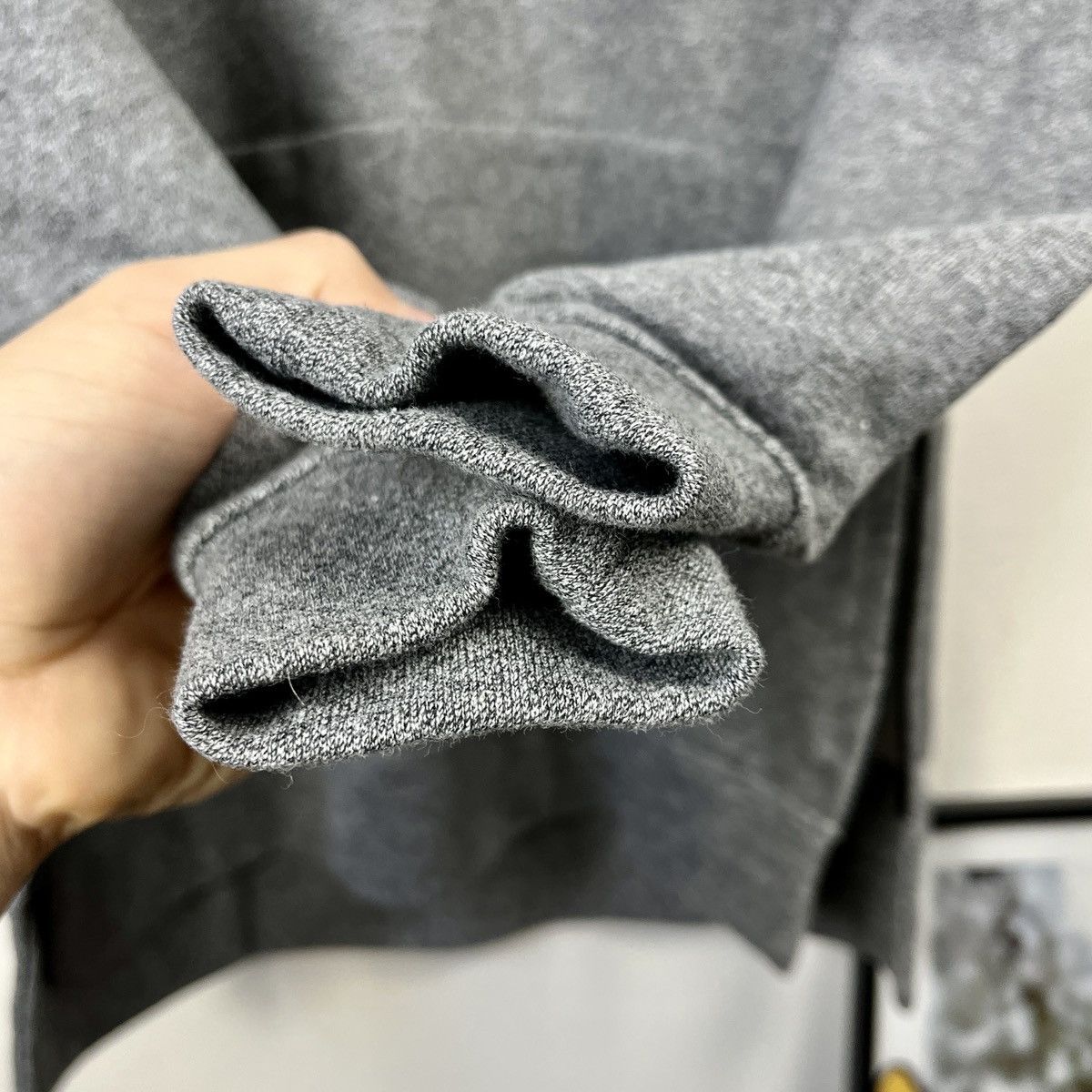 John Elliott John Elliott Grey Avant Garde Hoodie with side Zip Oversize Size US M / EU 48-50 / 2 - 11 Thumbnail