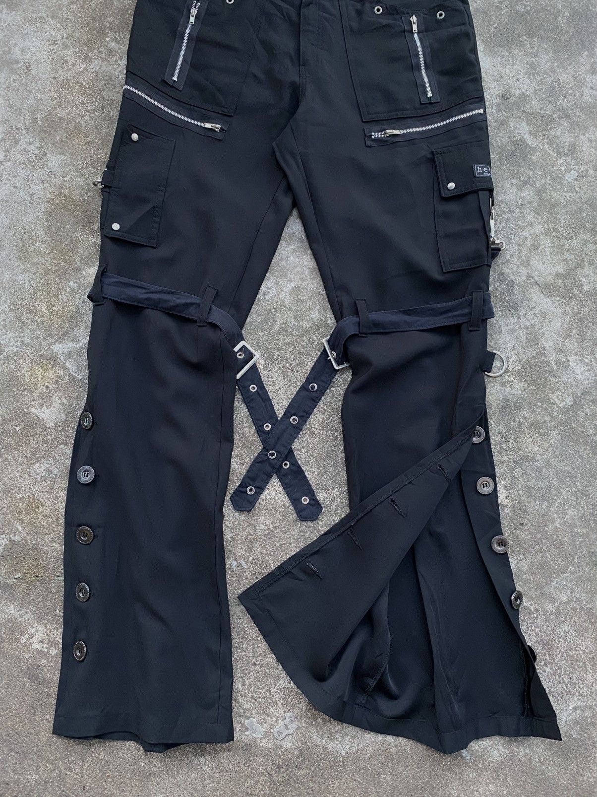 Seditionaries HELLOHELL CACOPHONY BONDAGE PUNK GOTHIC PANTS Size US 29 - 6 Thumbnail