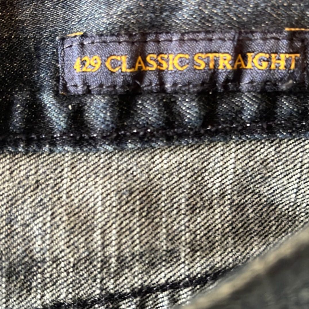 Lucky Brand Lucky Brand Jeans Men 429 Classic Straight Size 36x32 Blue Inseam 32 Straight Mens Jeans Size US 36 / EU 52 - 6 Thumbnail