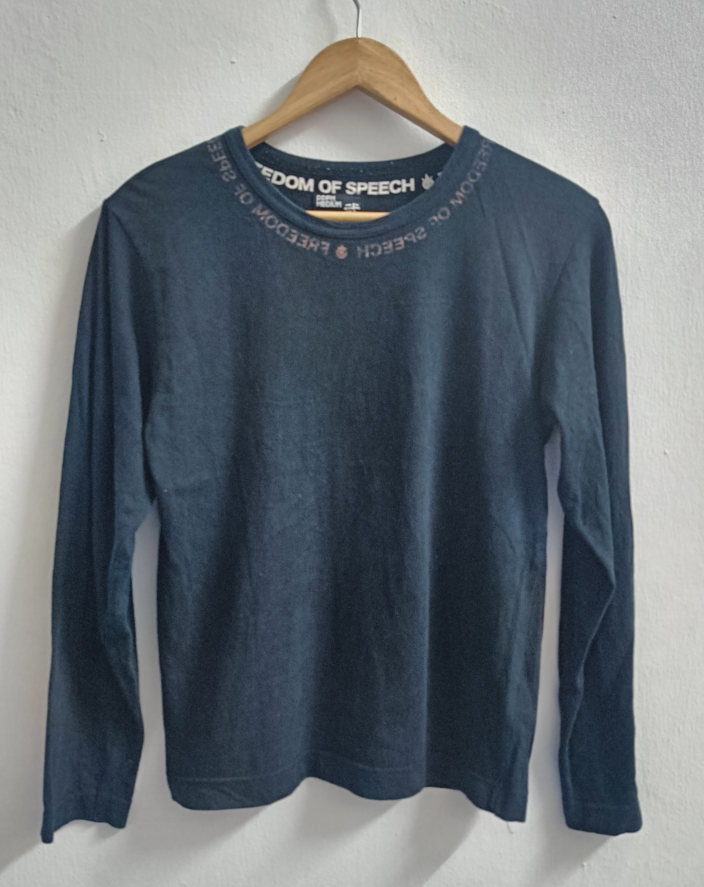 Japanese Brand 🔥🔥 Rare PPFM Freedom Of Speech Long Sleeve Tee Size US M / EU 48-50 / 2 - 1 Thumbnail