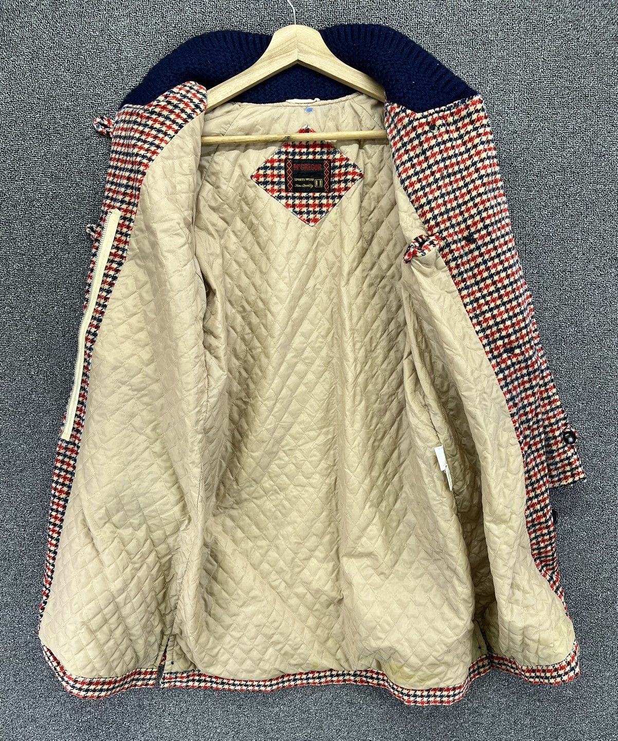 McGregor Vintage Mc Gregor Checkered Button Up Jacket Size M / US 6-8 / IT 42-44 - 7 Thumbnail
