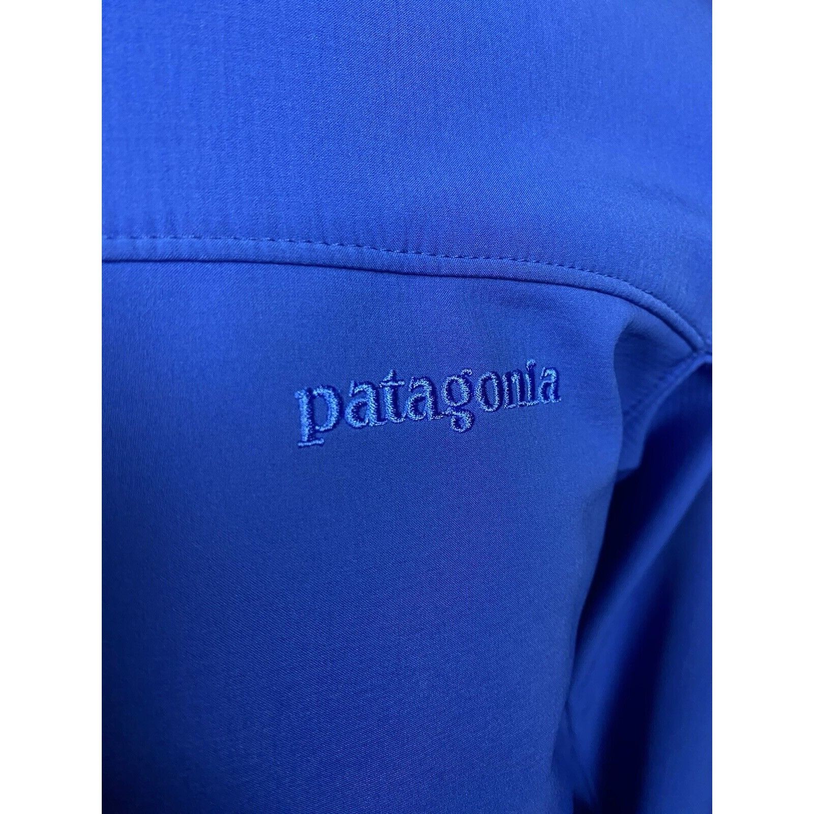 Patagonia Patagonia Small Logo Men's Blue Softshell Jacket Size L Size US L / EU 52-54 / 3 - 8 Thumbnail