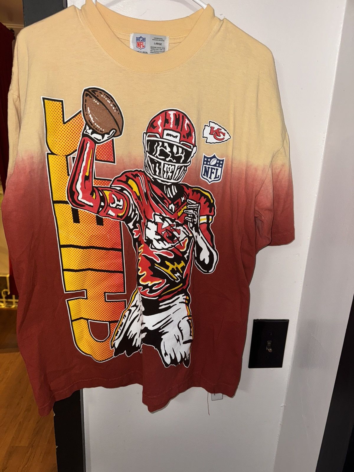 Warren lotas Kansas City chiefs shirt tie dye