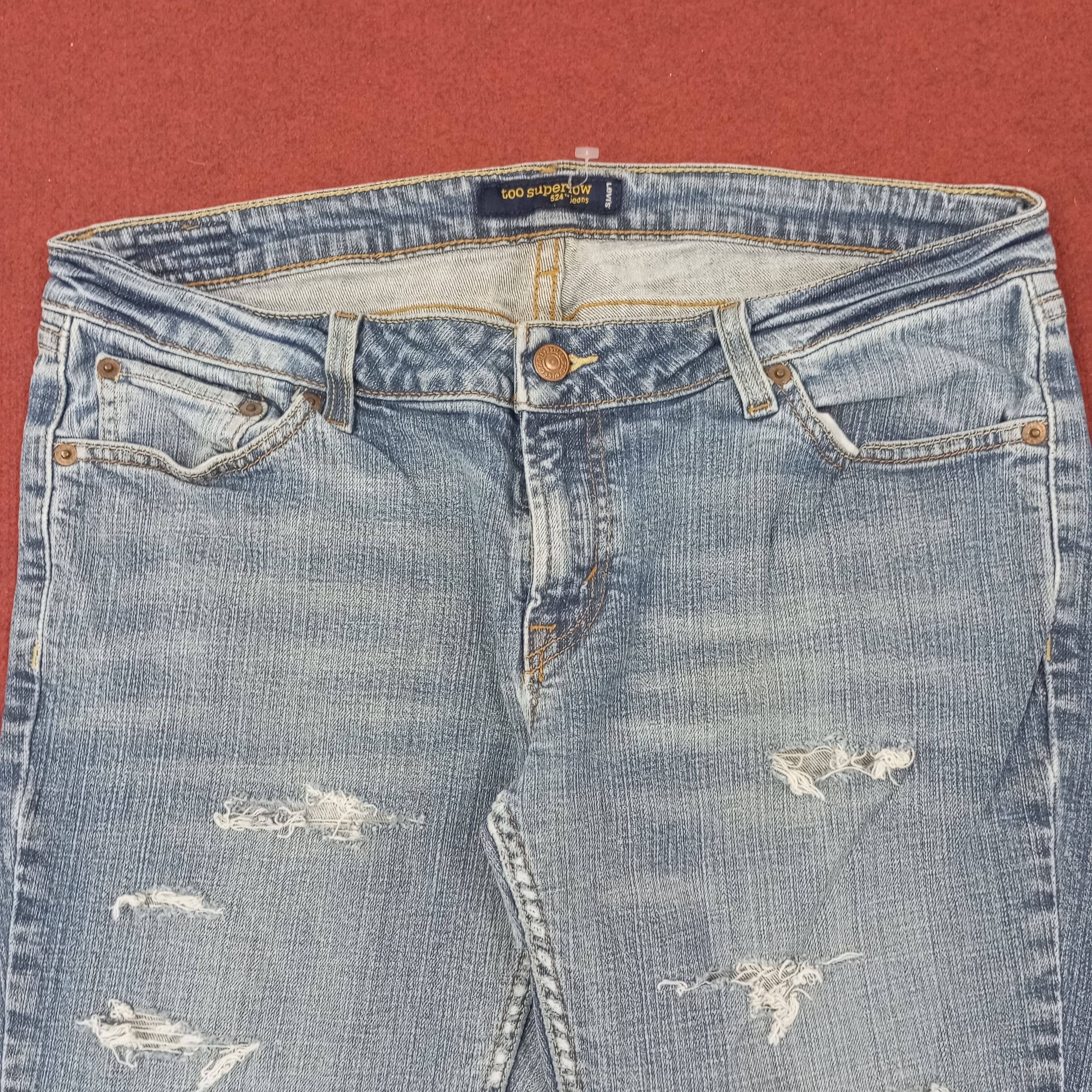 Levi's Levis Distressed Jeans Streetwear Style Size 34" / US 12 / IT 48 - 2 Thumbnail