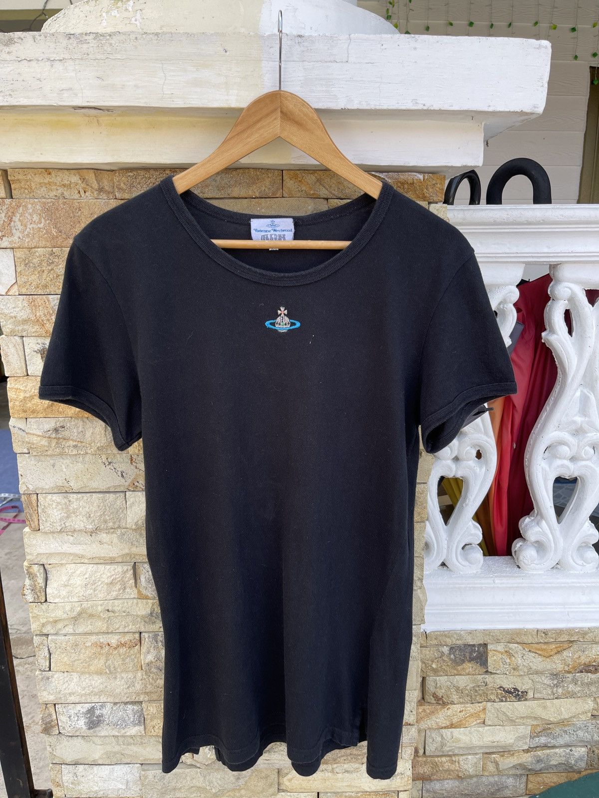 Vivienne Westwood Rare🔥Vtg VIVIENNE WESTWOOD MAN Embroidery T Shirt Size S / US 4 / IT 40 - 1 Thumbnail