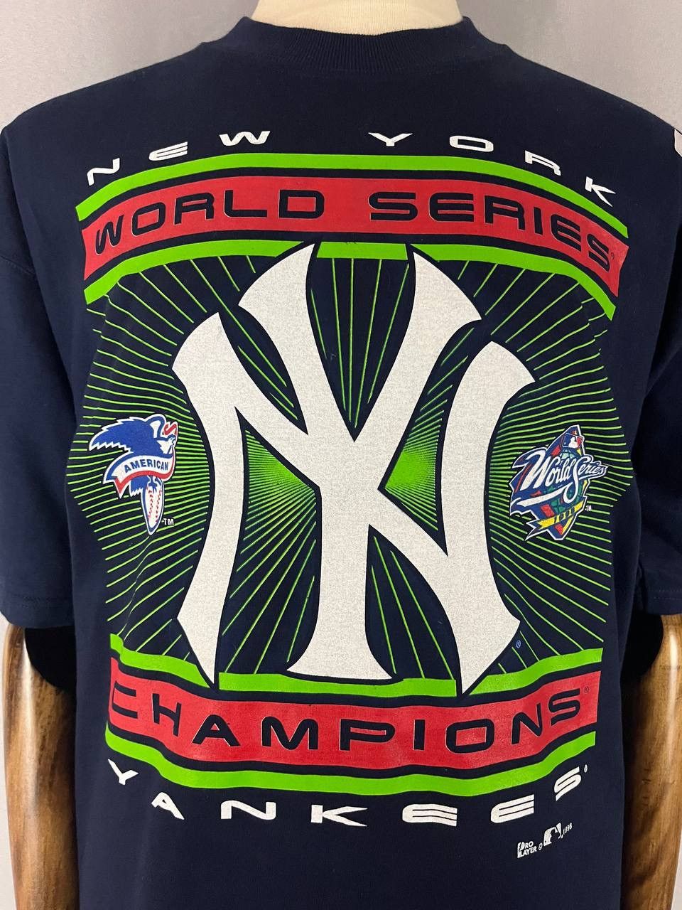 MLB MLB New York Yankees Tee T Shirt 1998 Navy Size US XL / EU 56 / 4 - 3 Thumbnail