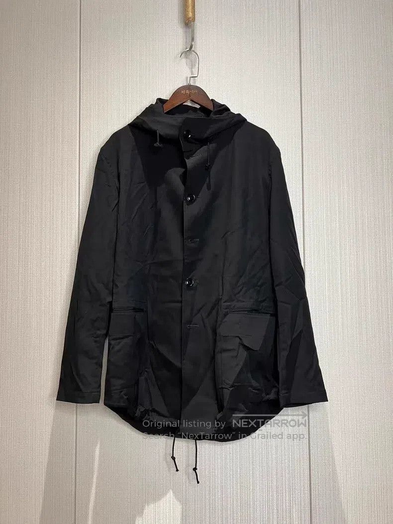 Yohji Yamamoto Yohji Yamamoto Men's hooded trench coat Size US XL / EU 56 / 4 - 1 Thumbnail