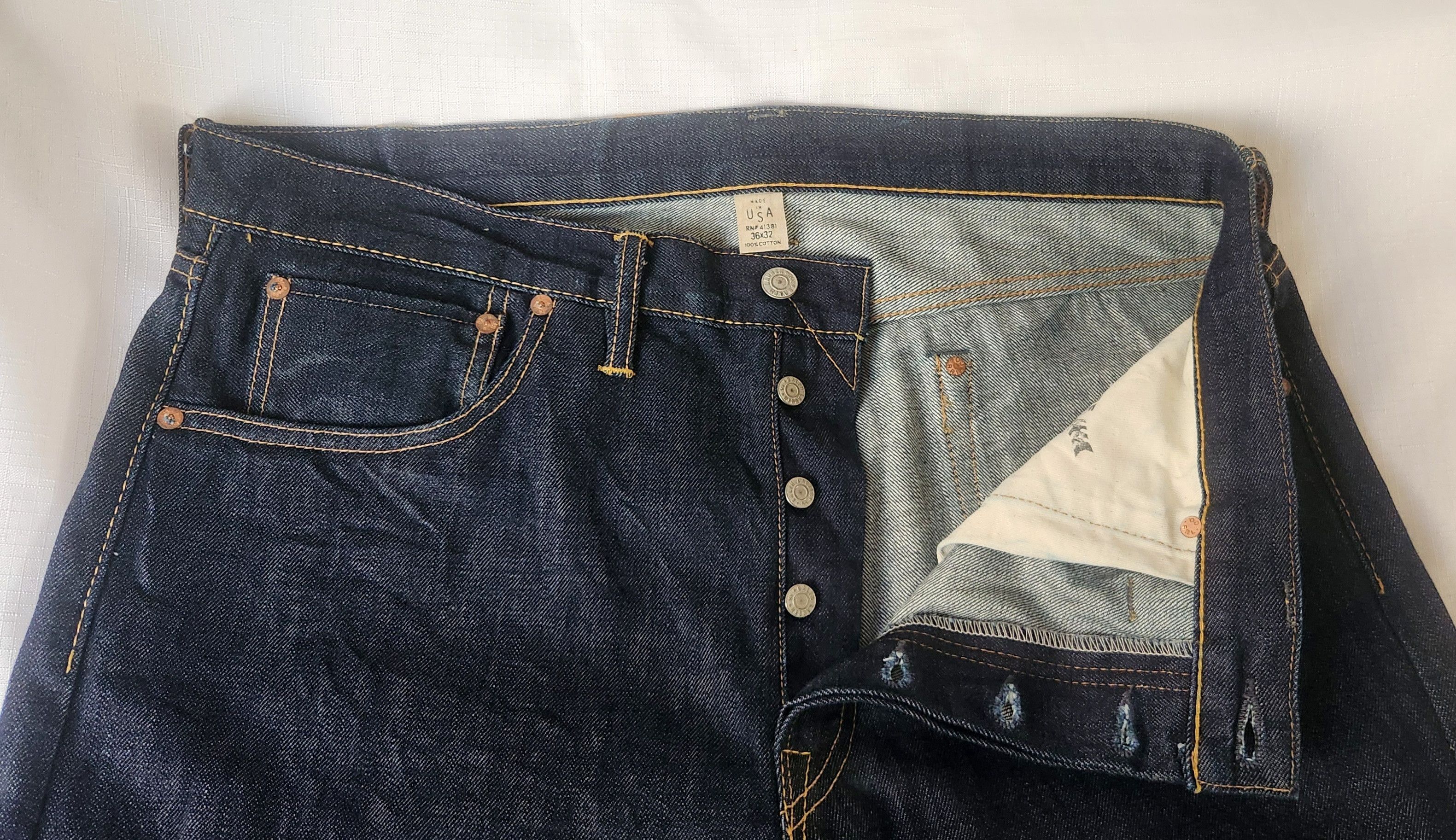 RRL Ralph Lauren Ralph Lauren RRL Jeans Japanese Woven Selvedge Denim 36 X 32 Size US 36 / EU 52 - 7 Thumbnail