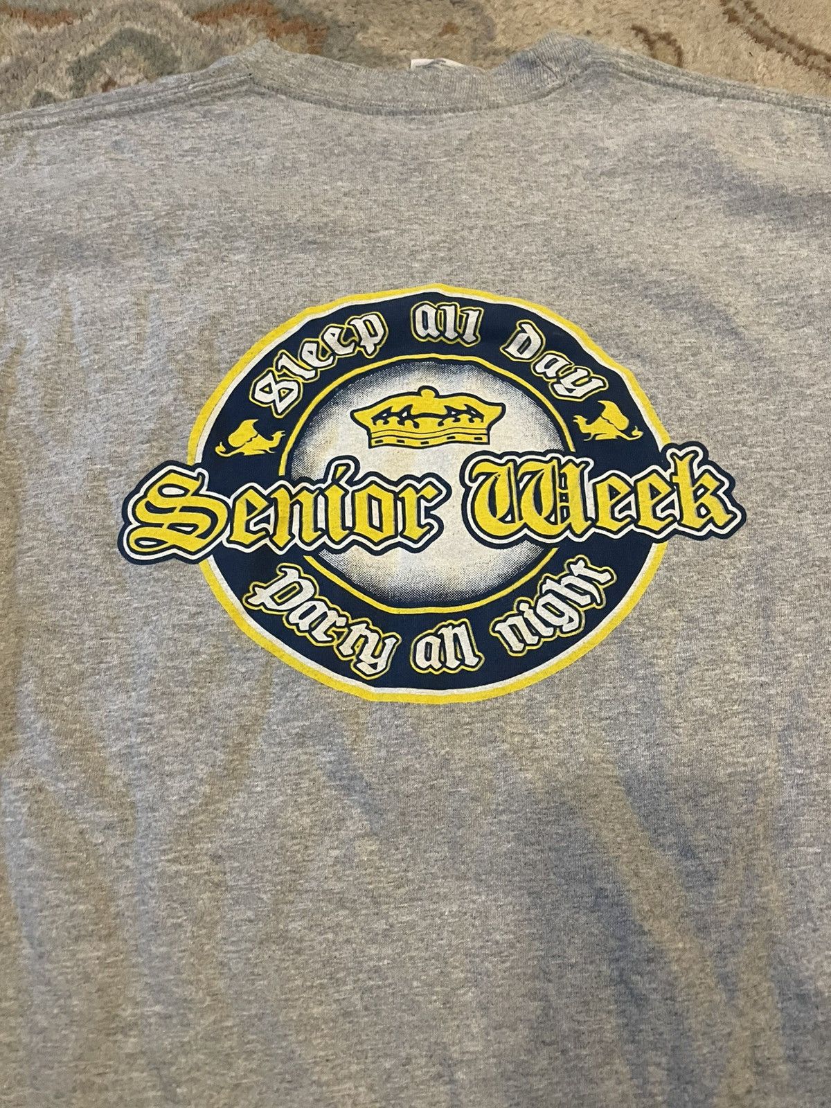 Vintage Vintage Grey Senior Week tee Size US M / EU 48-50 / 2 - 3 Thumbnail
