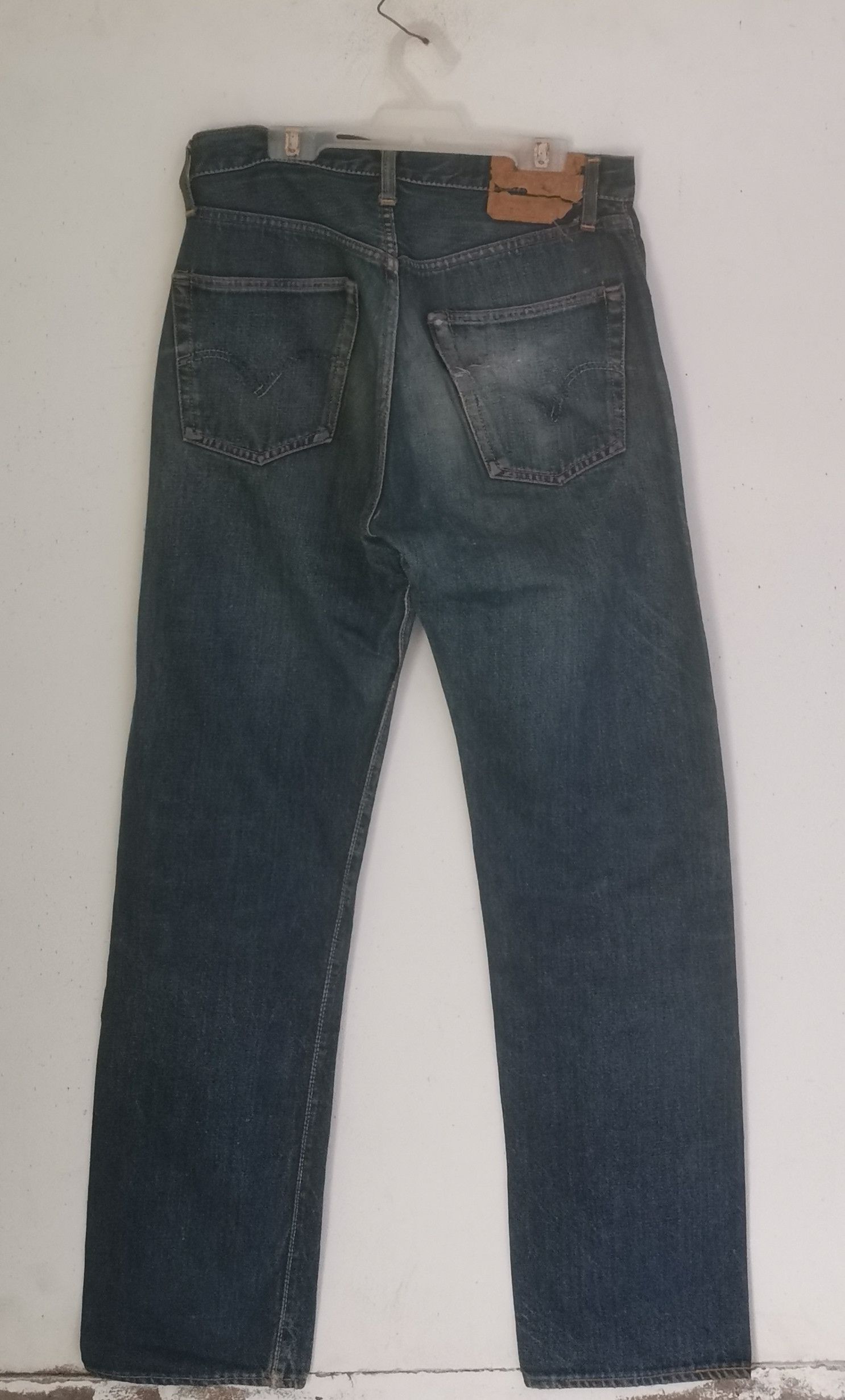 Vintage Rare vintage 50s Levi's 501xx stemp button J Size US 31 - 6 Thumbnail