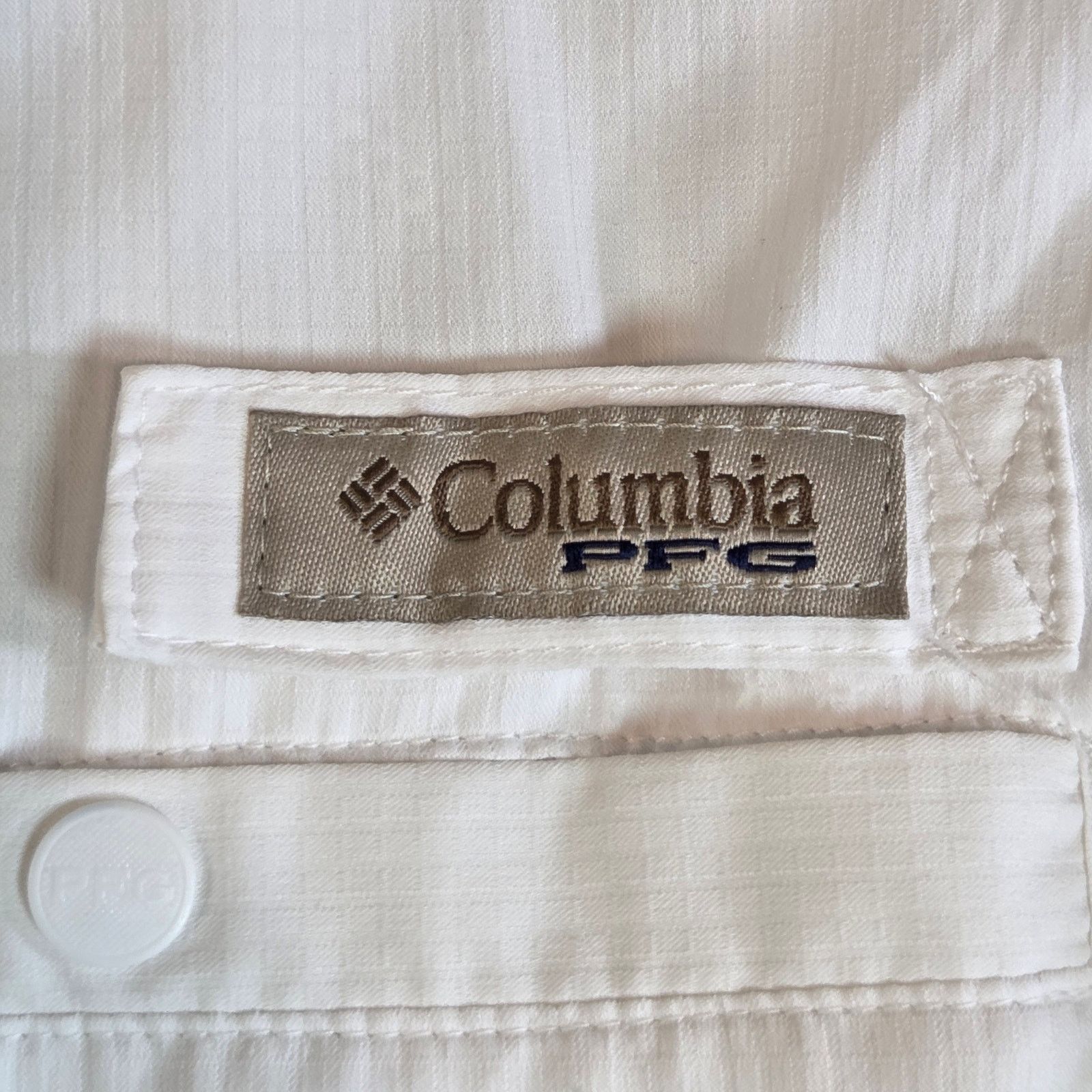 Columbia Columbia PFG Lindy Omni-Shade White Fishing Shirt XXL Size US XXL / EU 58 / 5 - 3 Thumbnail
