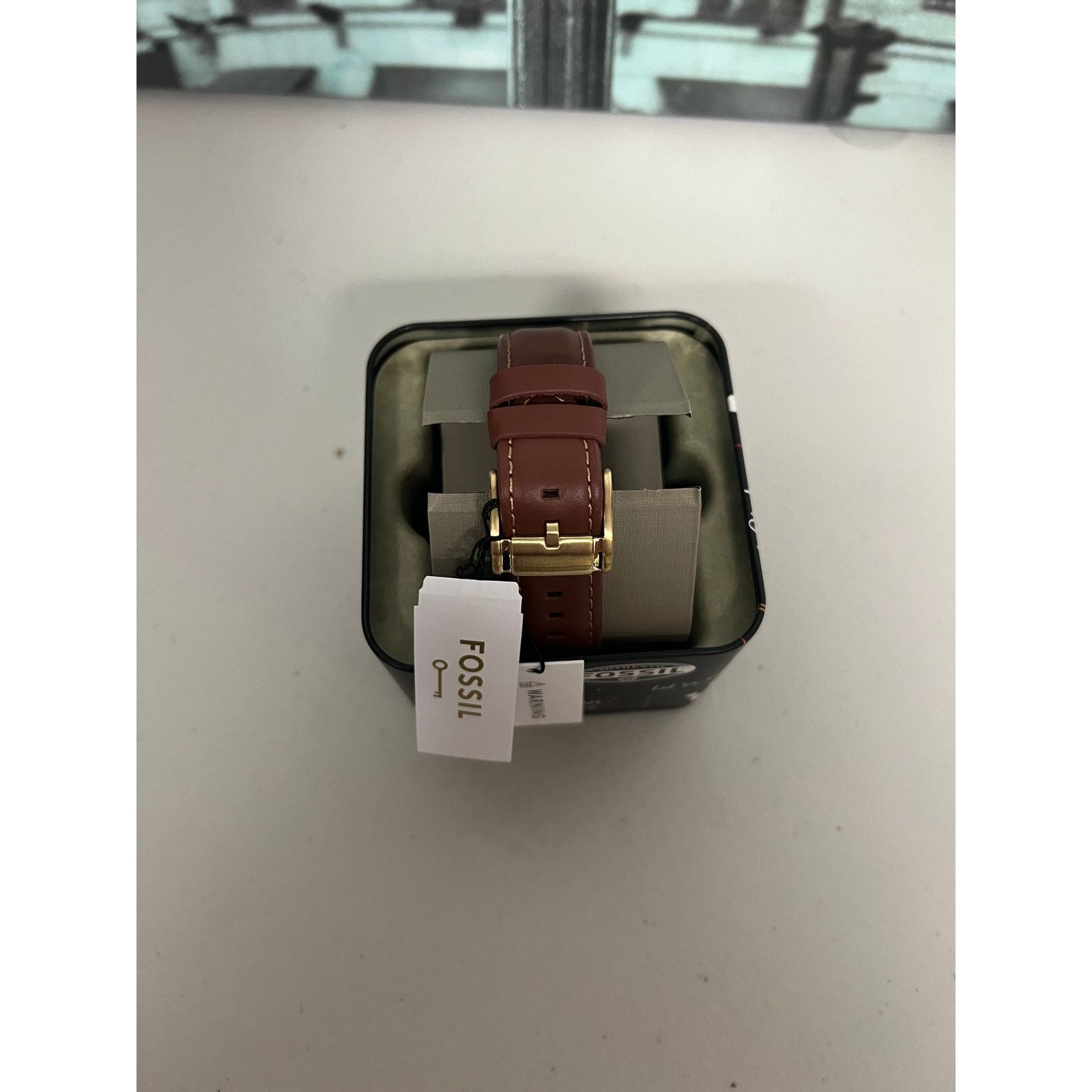 Fossil Fossil BQ2404 Fenmore Multifunction Brown Leather Watch Size ONE SIZE - 4 Thumbnail